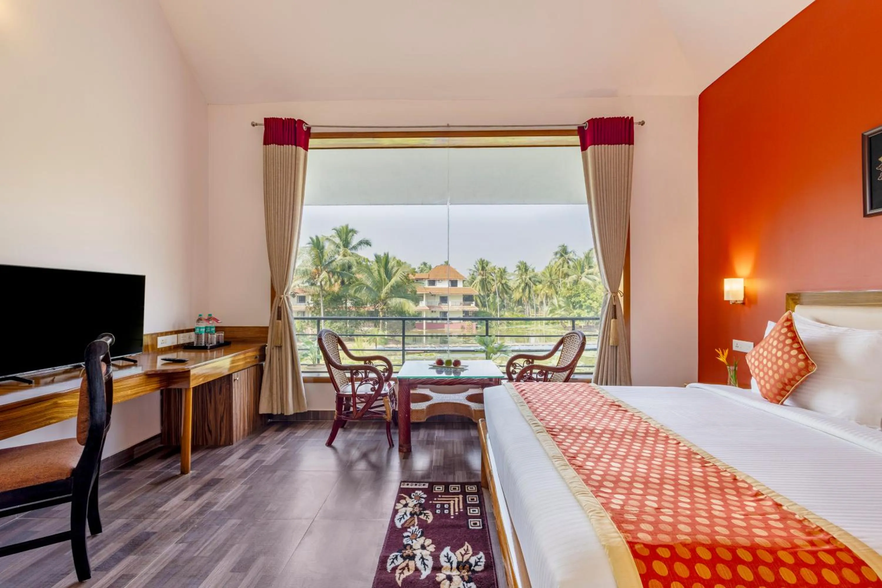 View (from property/room), Bed in Sterling Palavelli Godavari