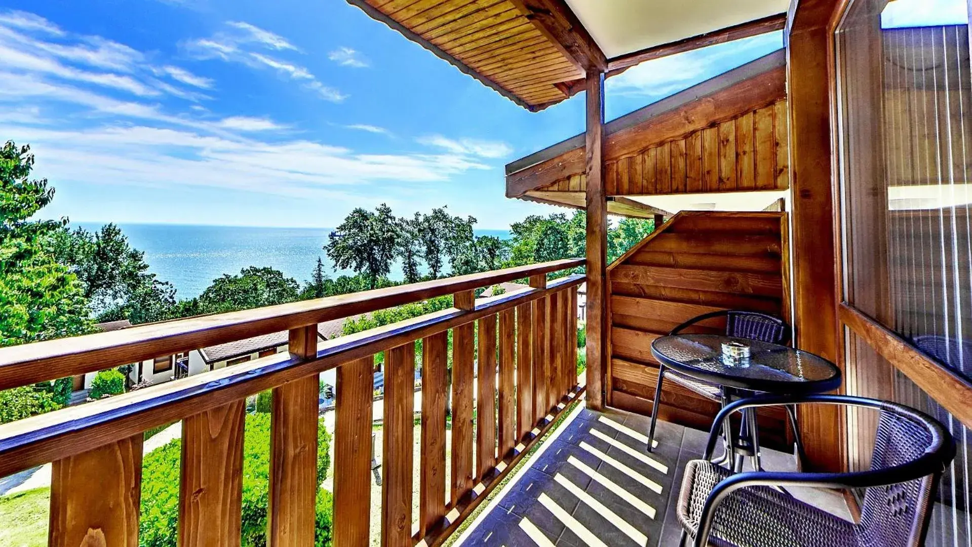 Standard Twin Room with Sea View in Complex Fichoza Standard Twin Room with Sea View in Complex Fichoza