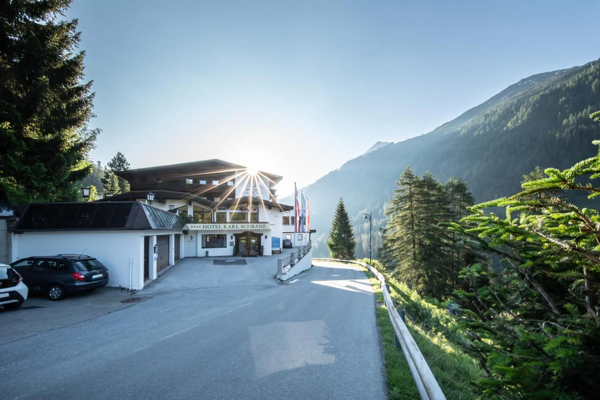 Property building in Hotel Karl Schranz