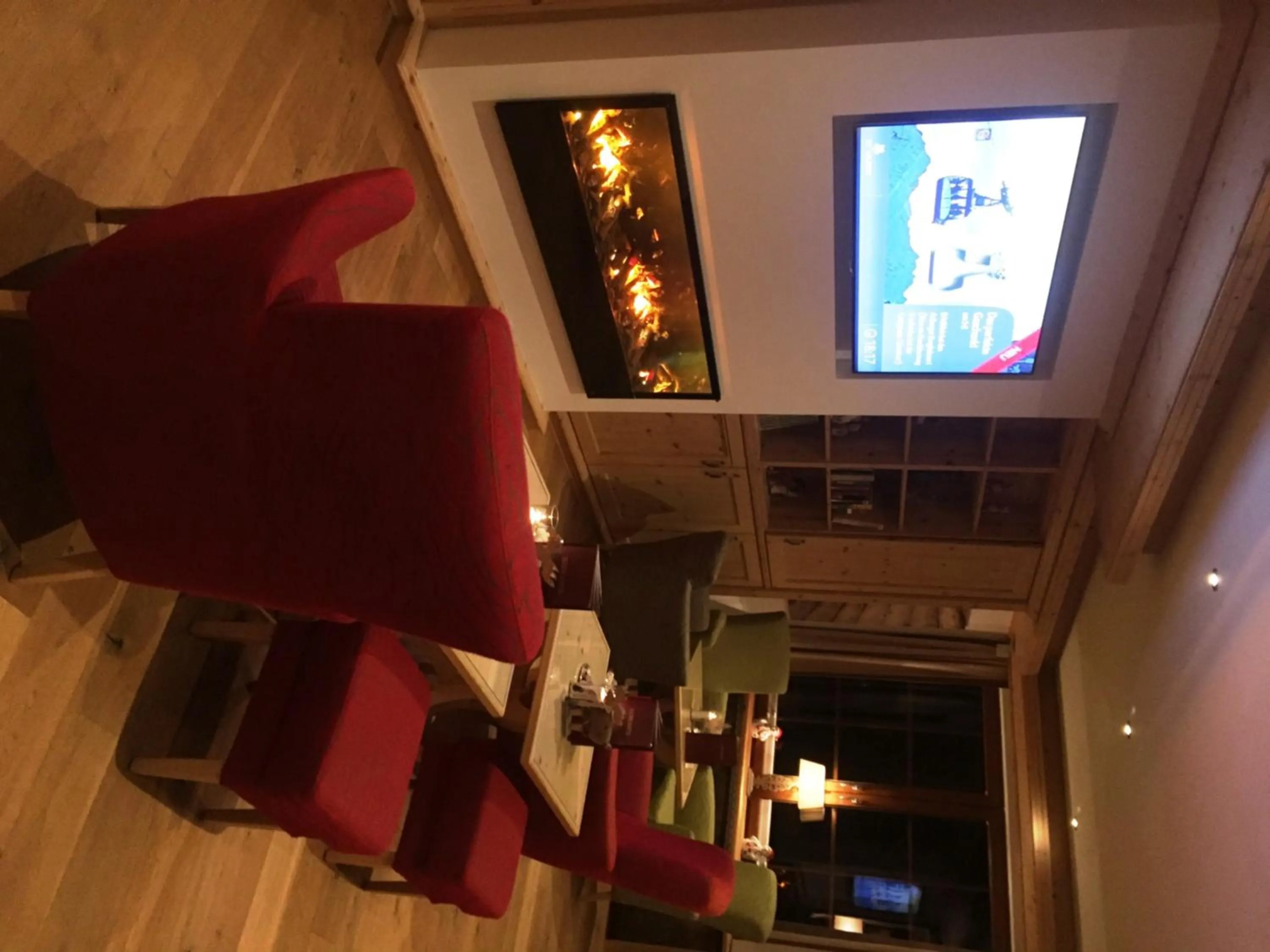 Communal lounge/ TV room in Hotel Karl Schranz