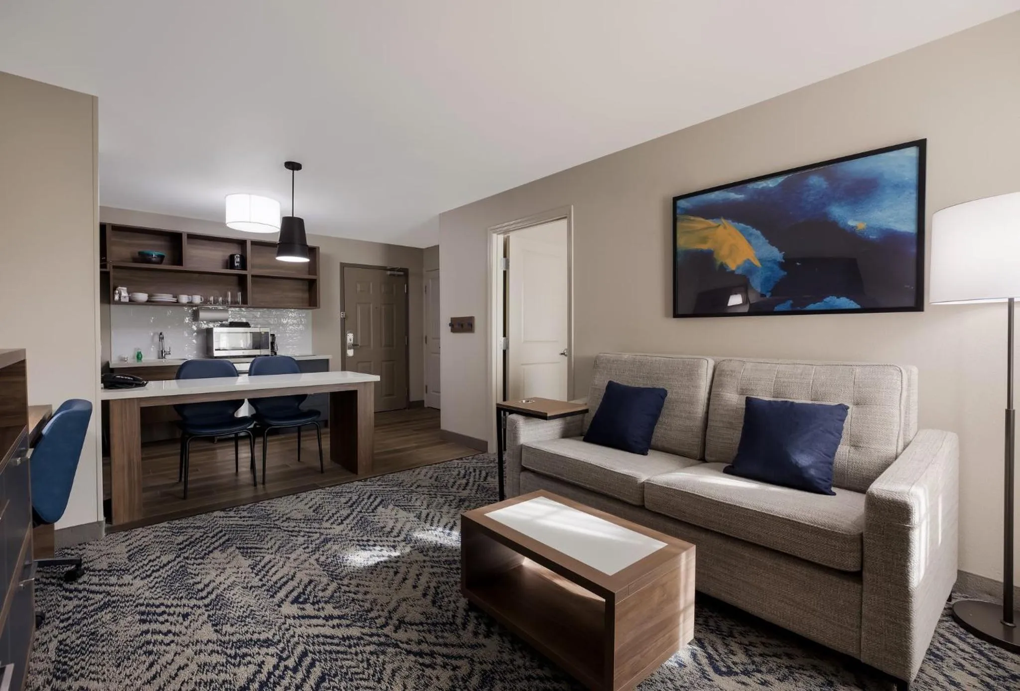 Bedroom in Candlewood Suites Lafayette - River Ranch by IHG