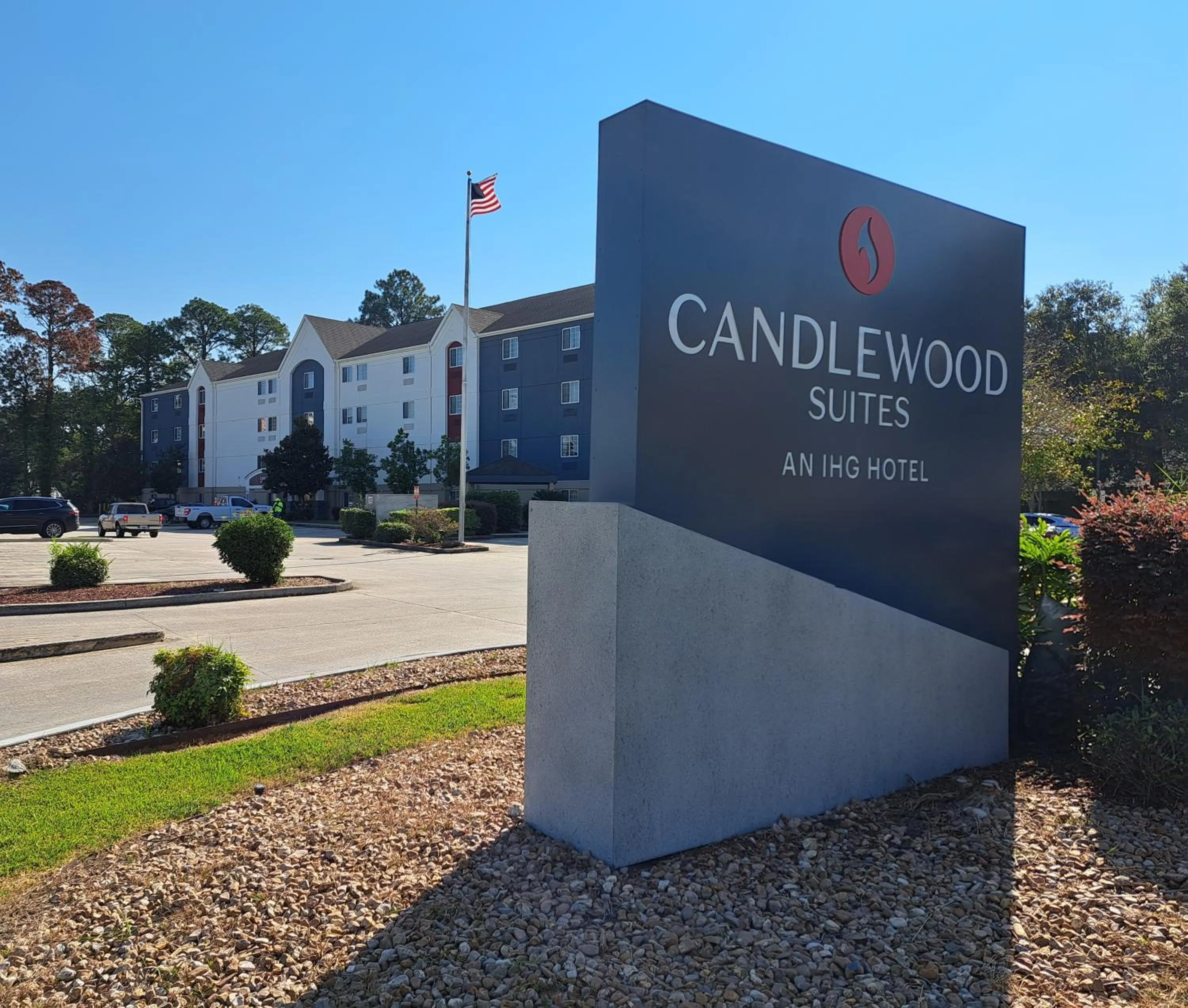 Property logo or sign in Candlewood Suites Lafayette - River Ranch by IHG