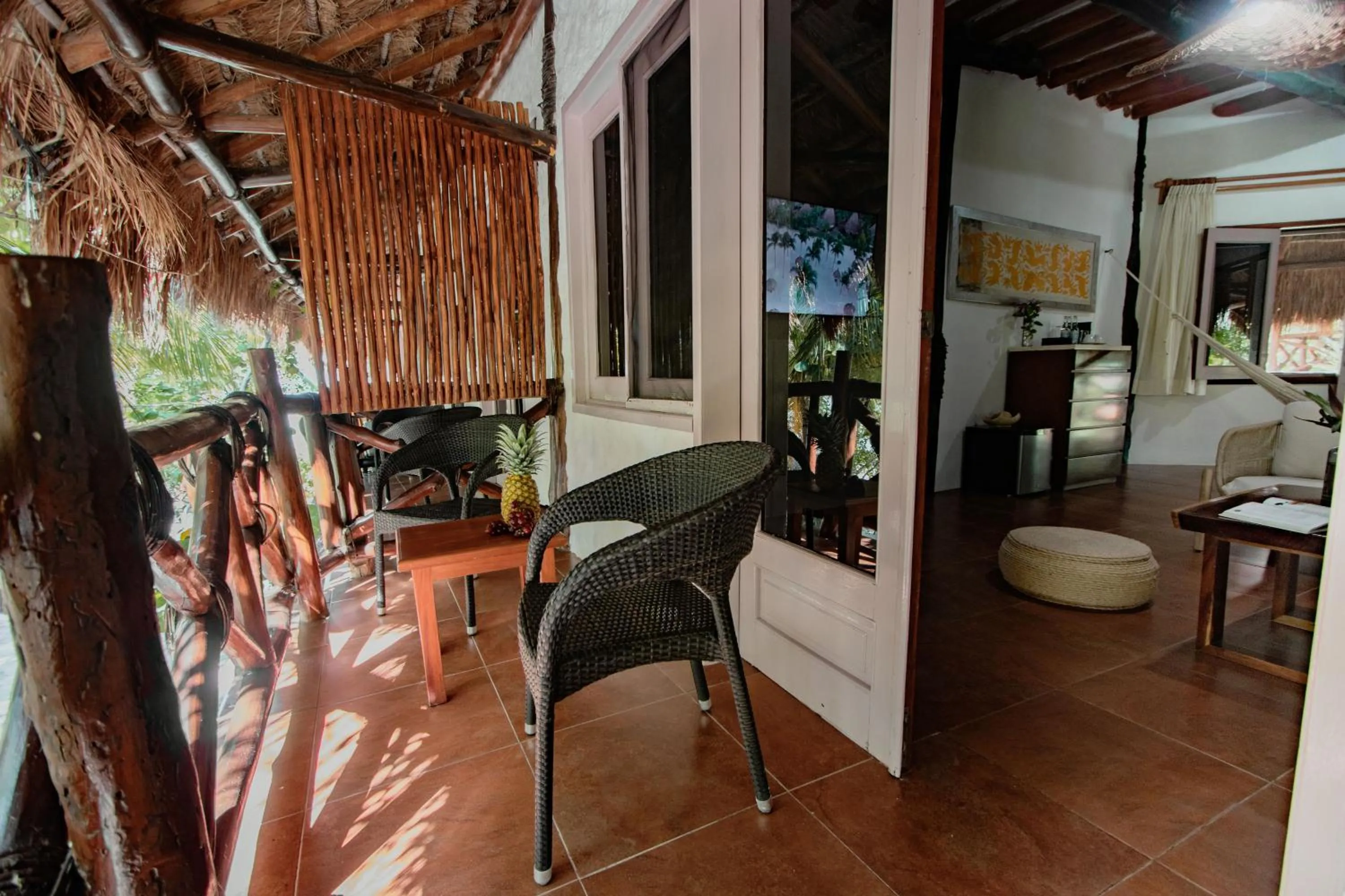 Balcony/Terrace in Hotel Las Nubes Holbox