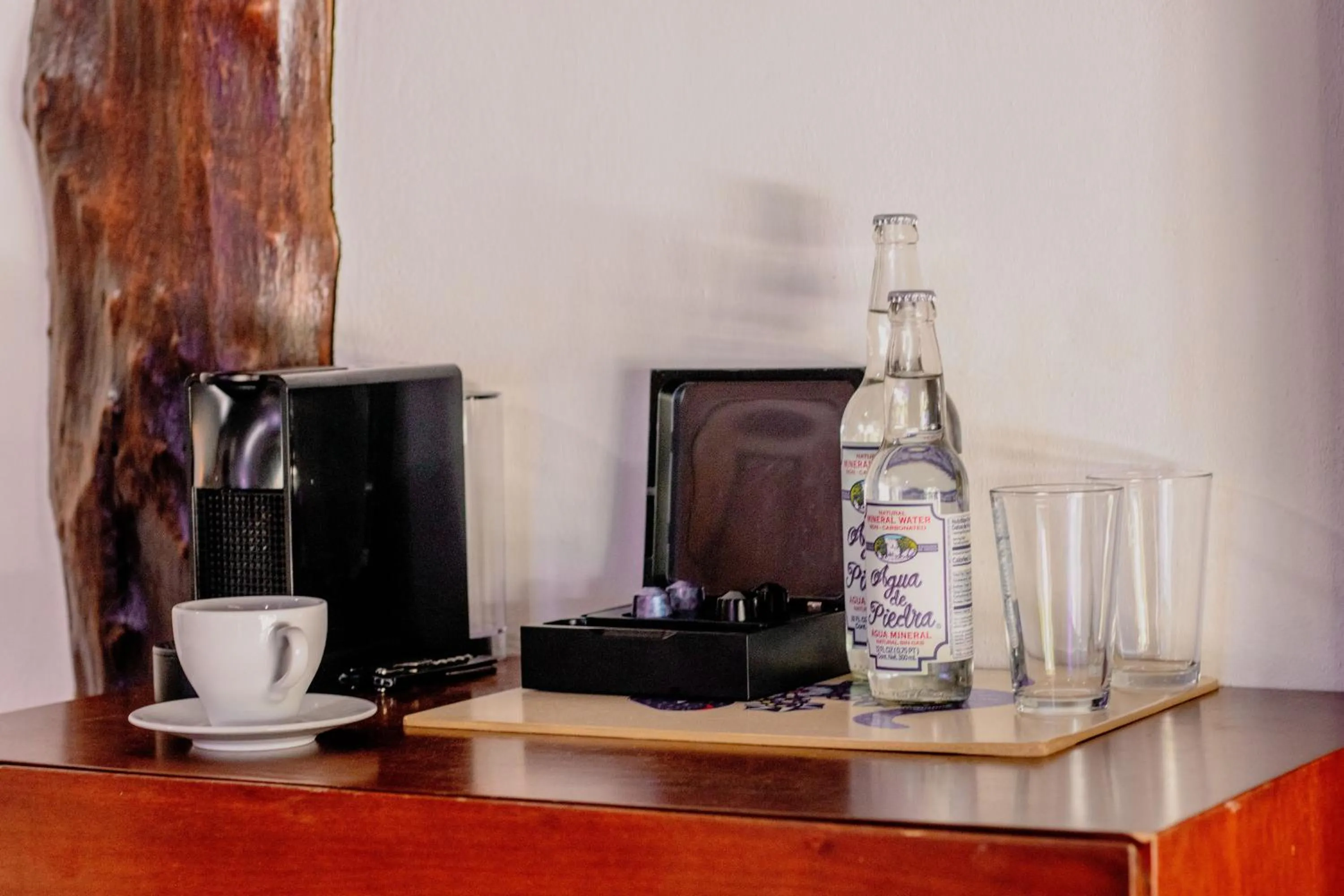 Coffee/tea facilities in Hotel Las Nubes Holbox