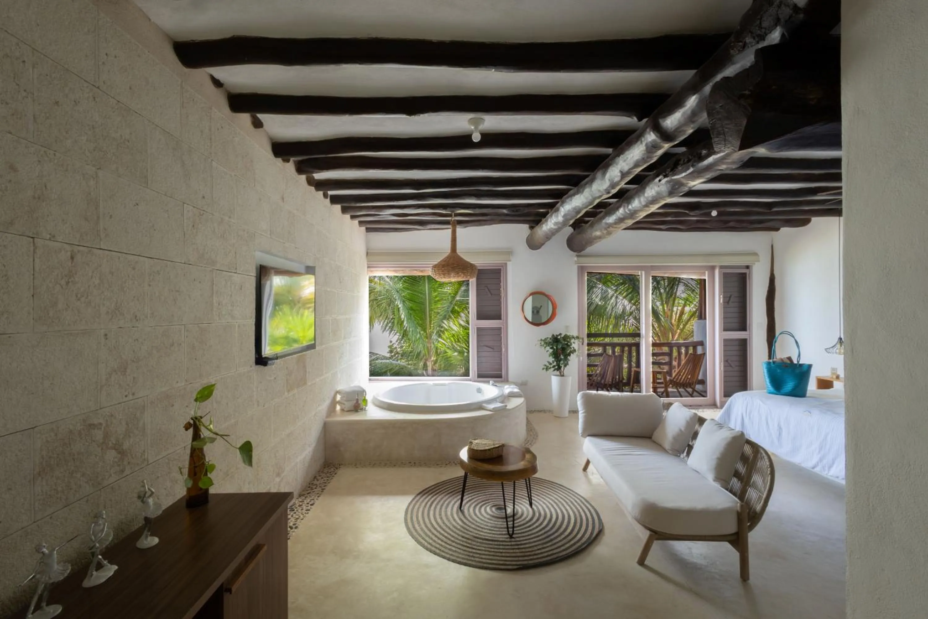 Bedroom in Hotel Las Nubes Holbox