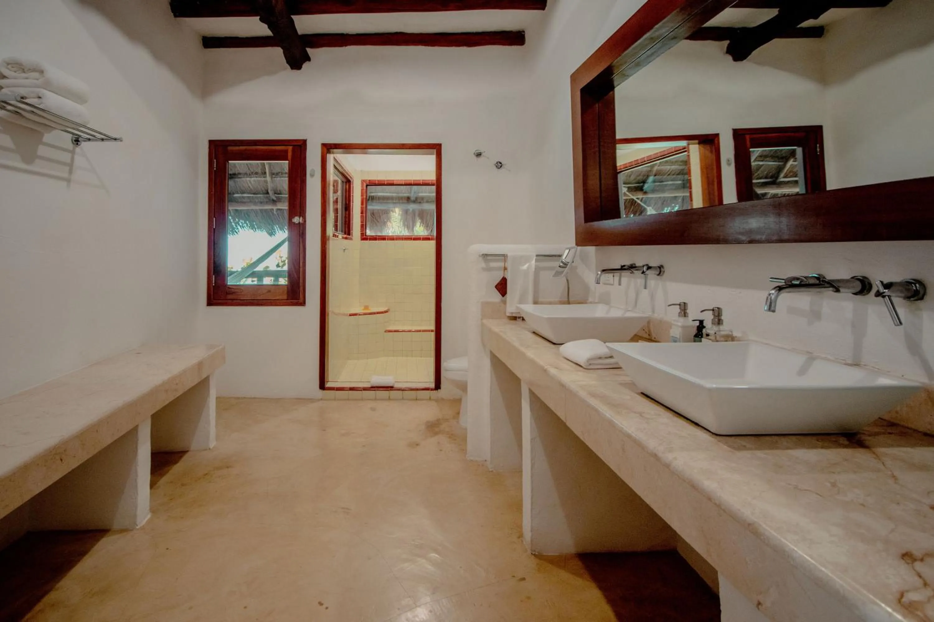 Bathroom in Hotel Las Nubes Holbox