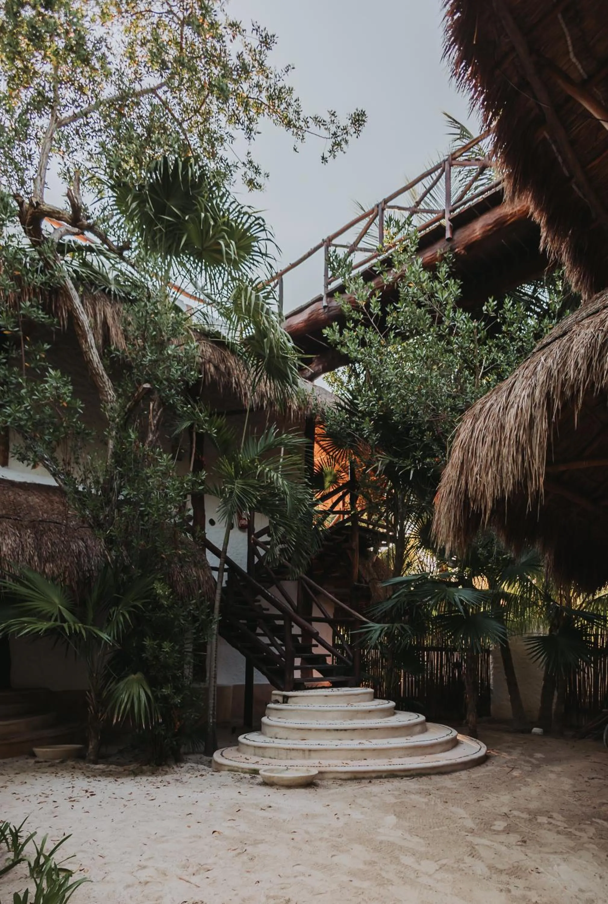 Decorative detail in Hotel Las Nubes Holbox