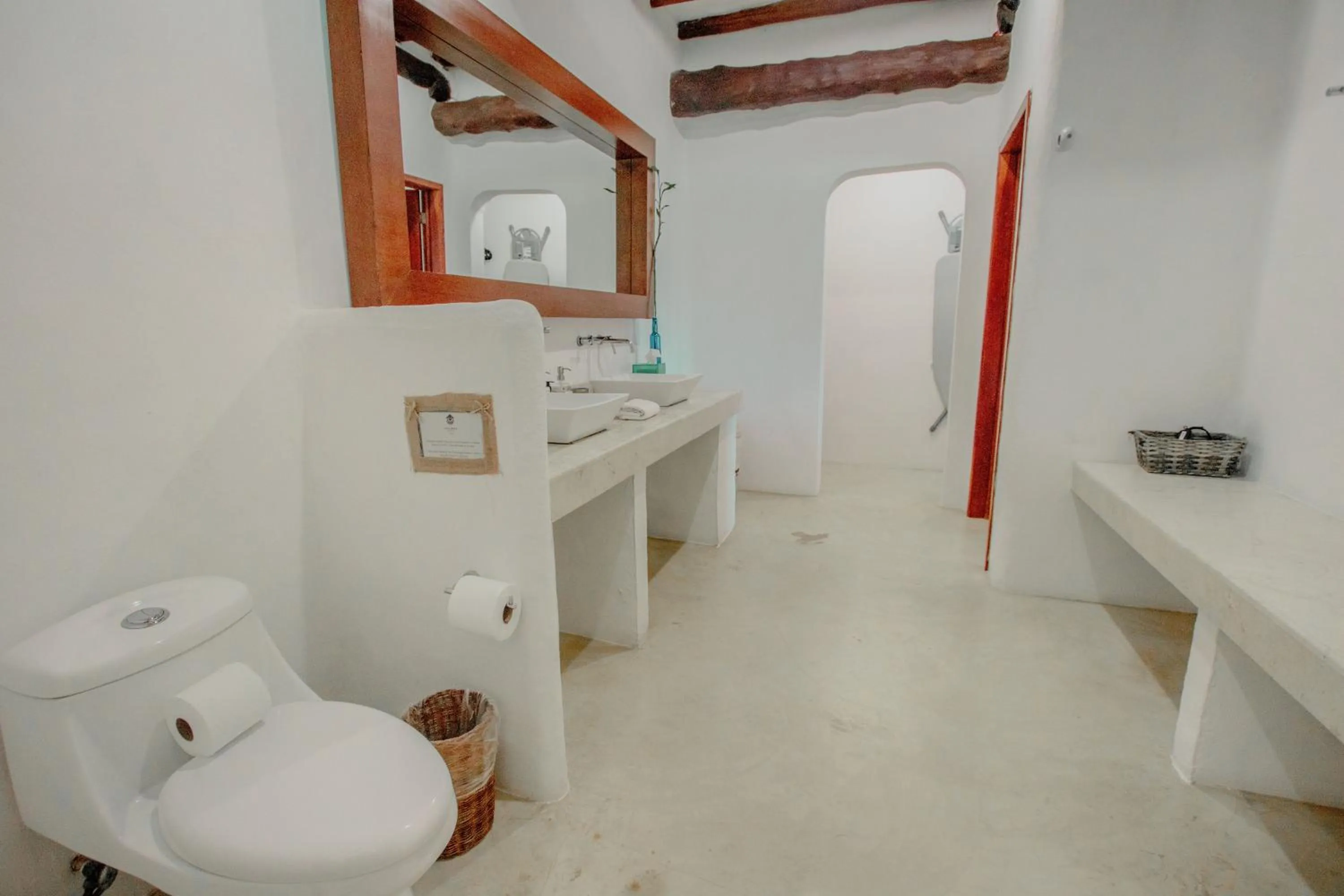 Bathroom in Hotel Las Nubes Holbox