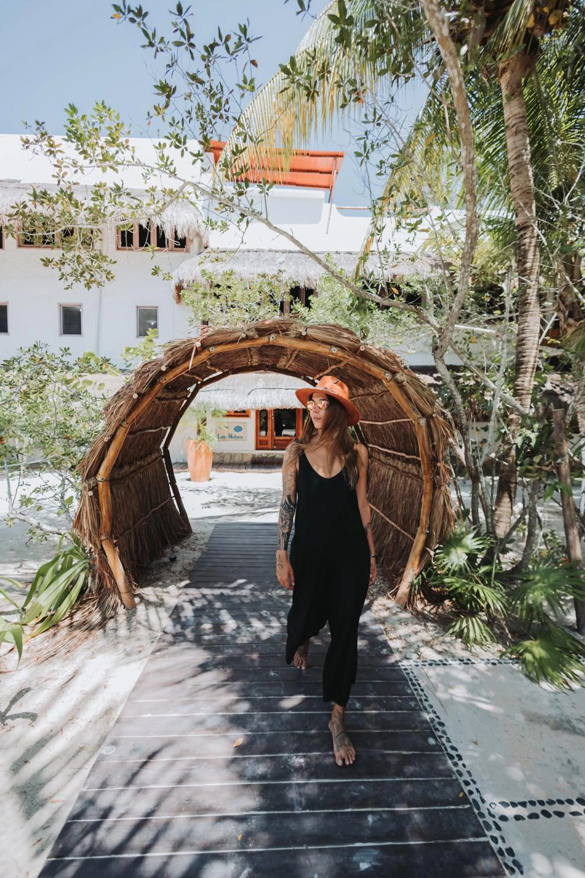 Decorative detail in Hotel Las Nubes Holbox