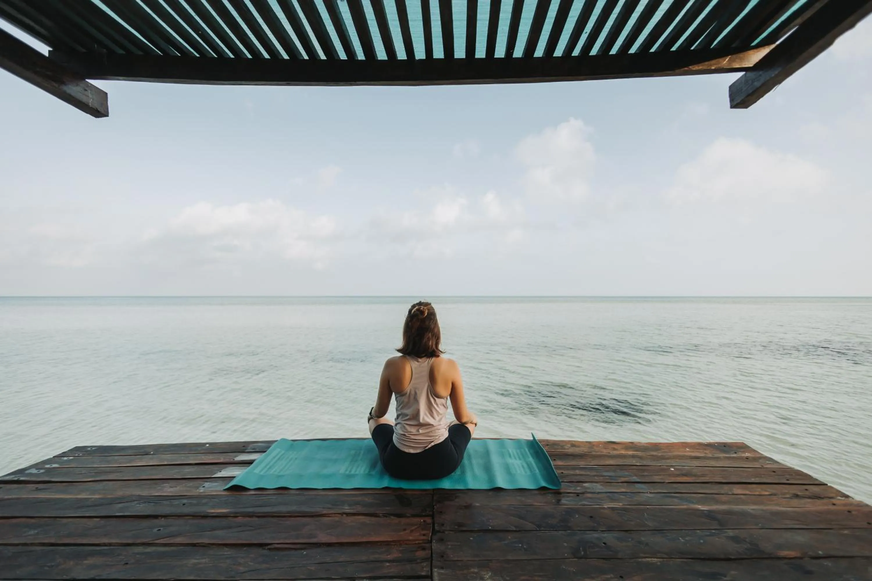 Fitness centre/facilities in Hotel Las Nubes Holbox