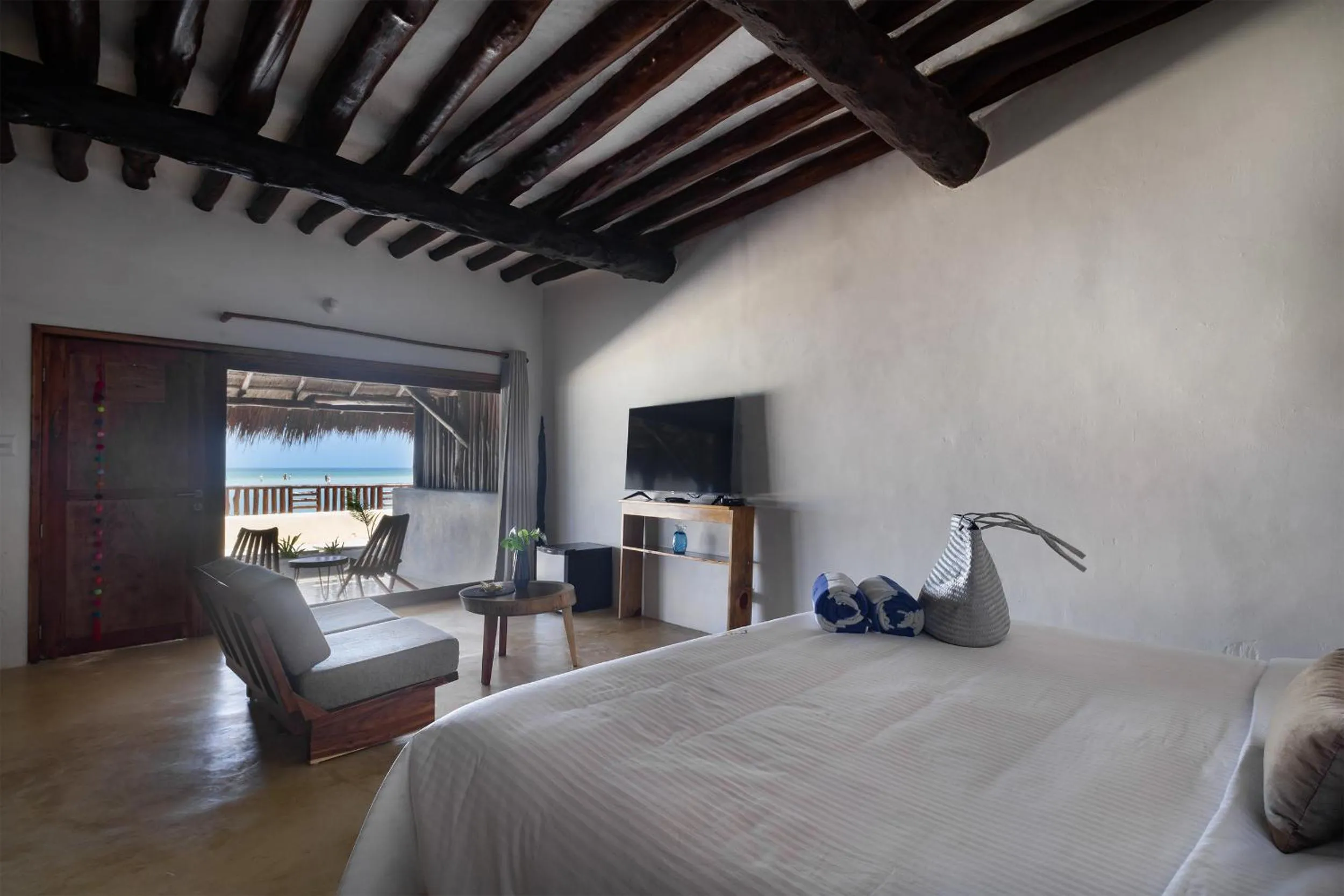 Photo of the whole room, Bed in Hotel Las Nubes Holbox