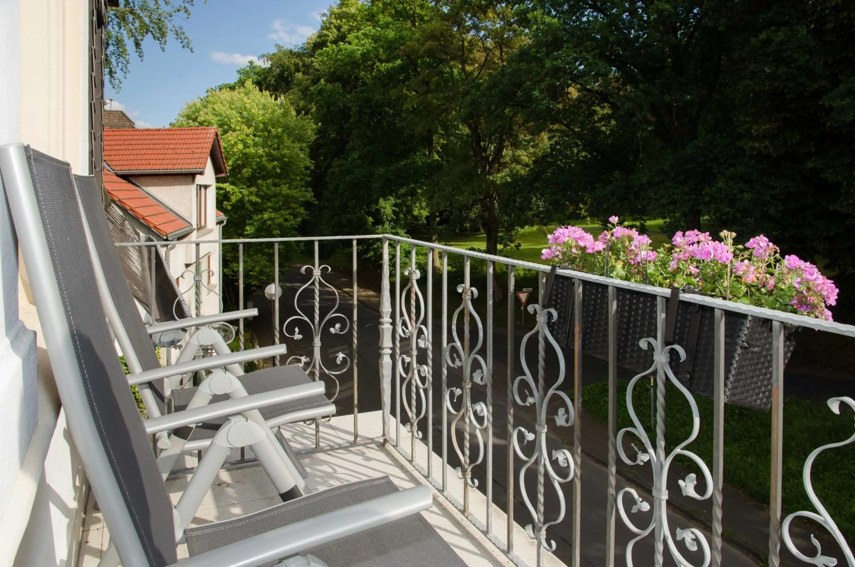 Balcony/Terrace in Apart Hotel Paradies