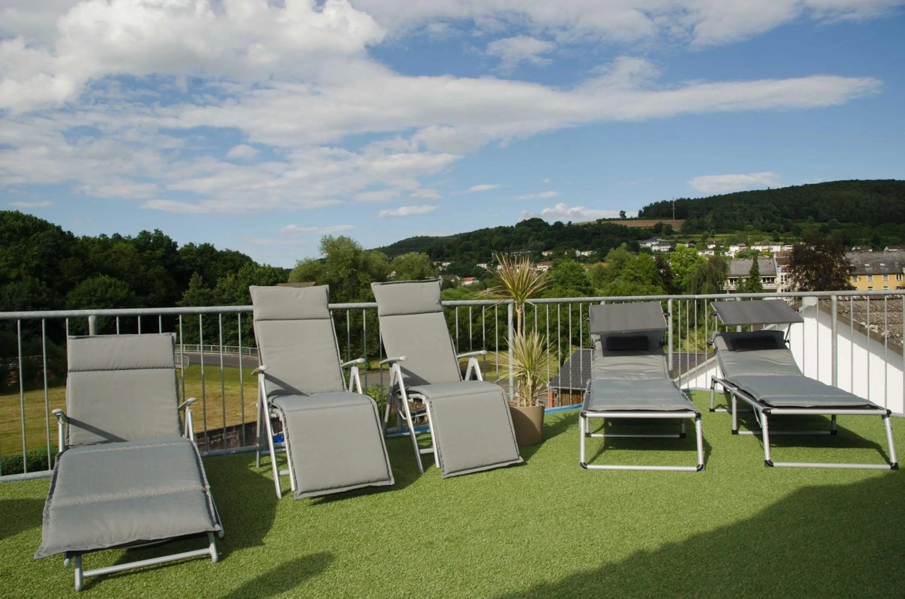 Balcony/Terrace in Apart Hotel Paradies