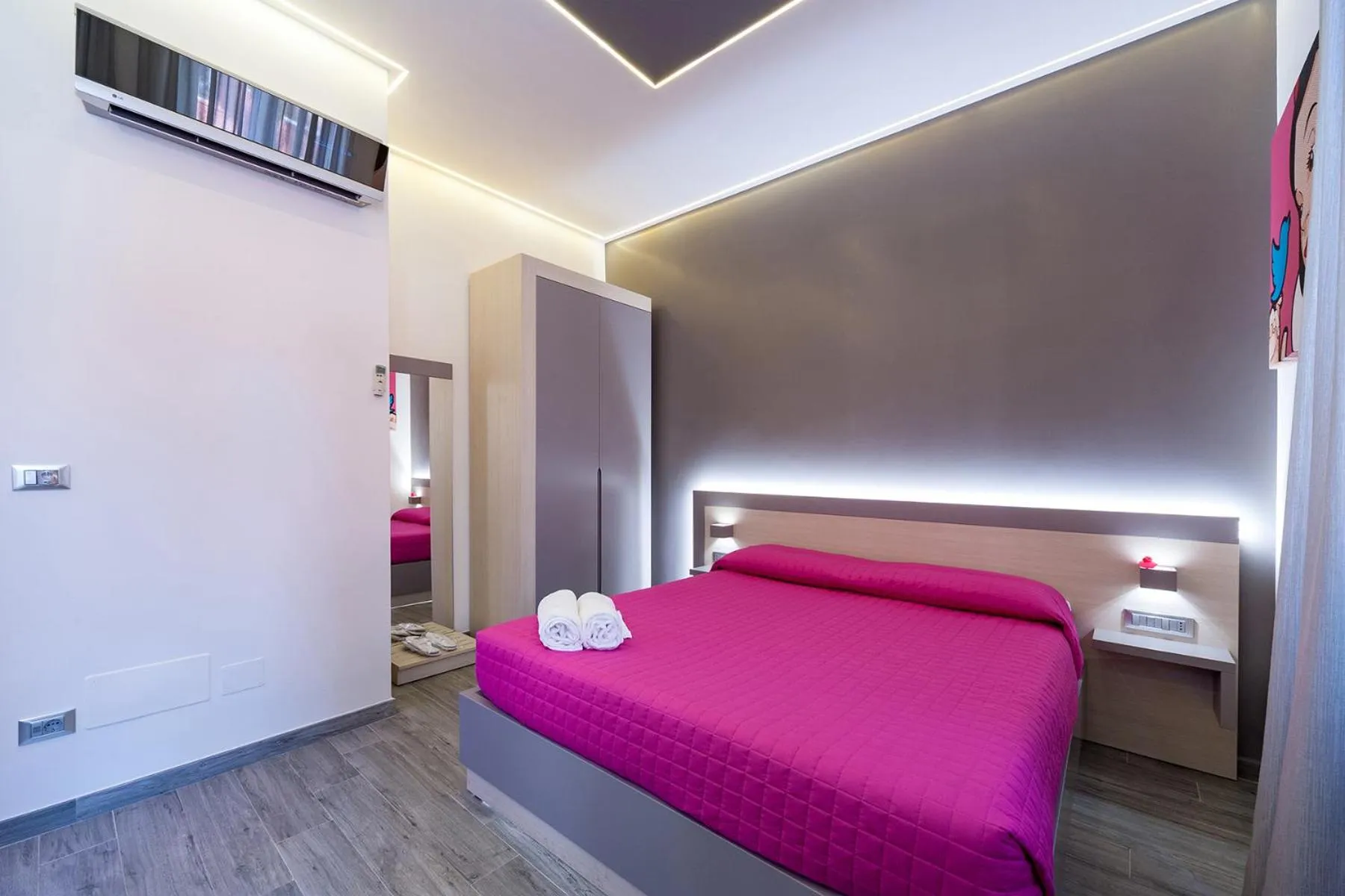 Bed in Guesthouse Pop