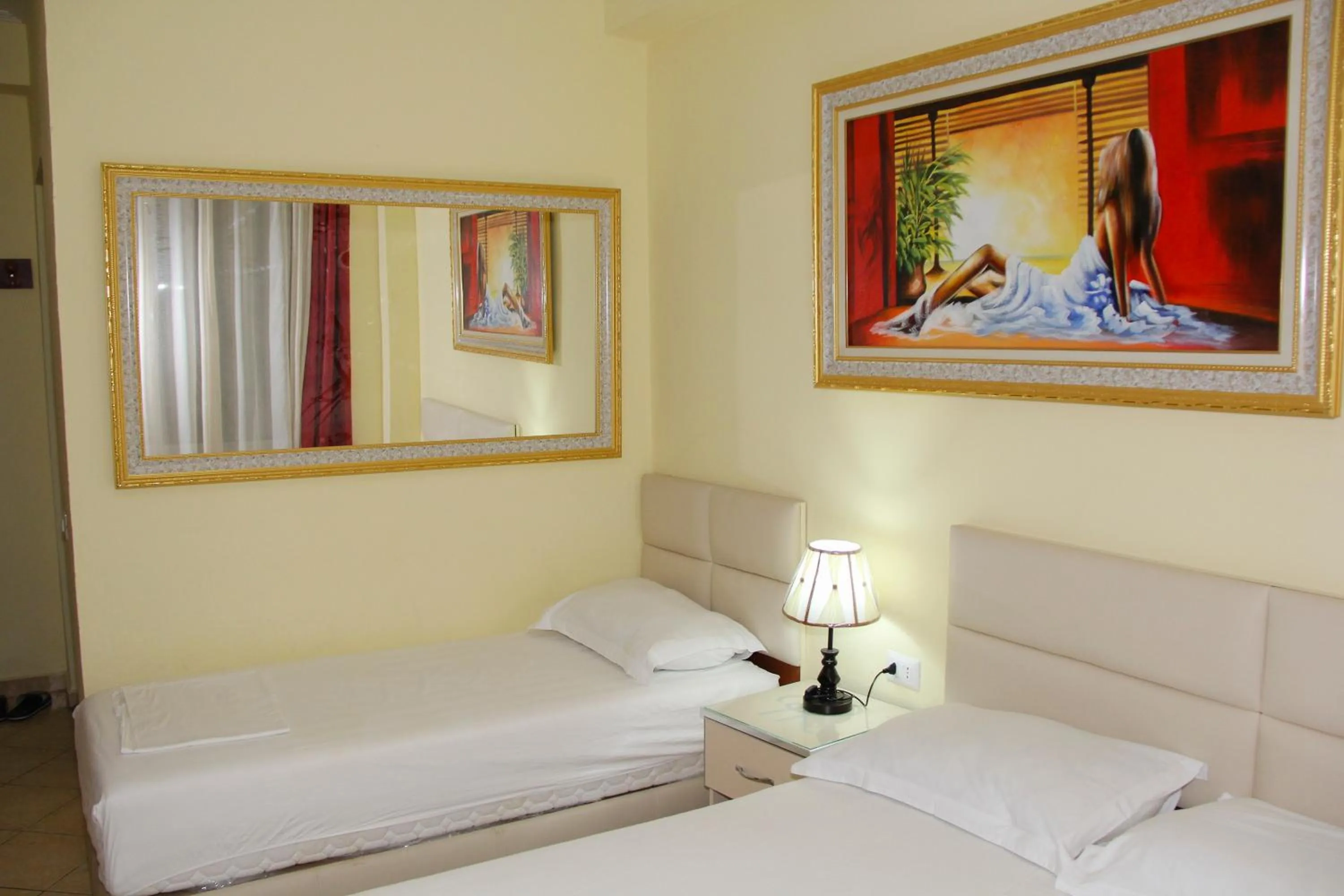 Bed in Republika Hotel