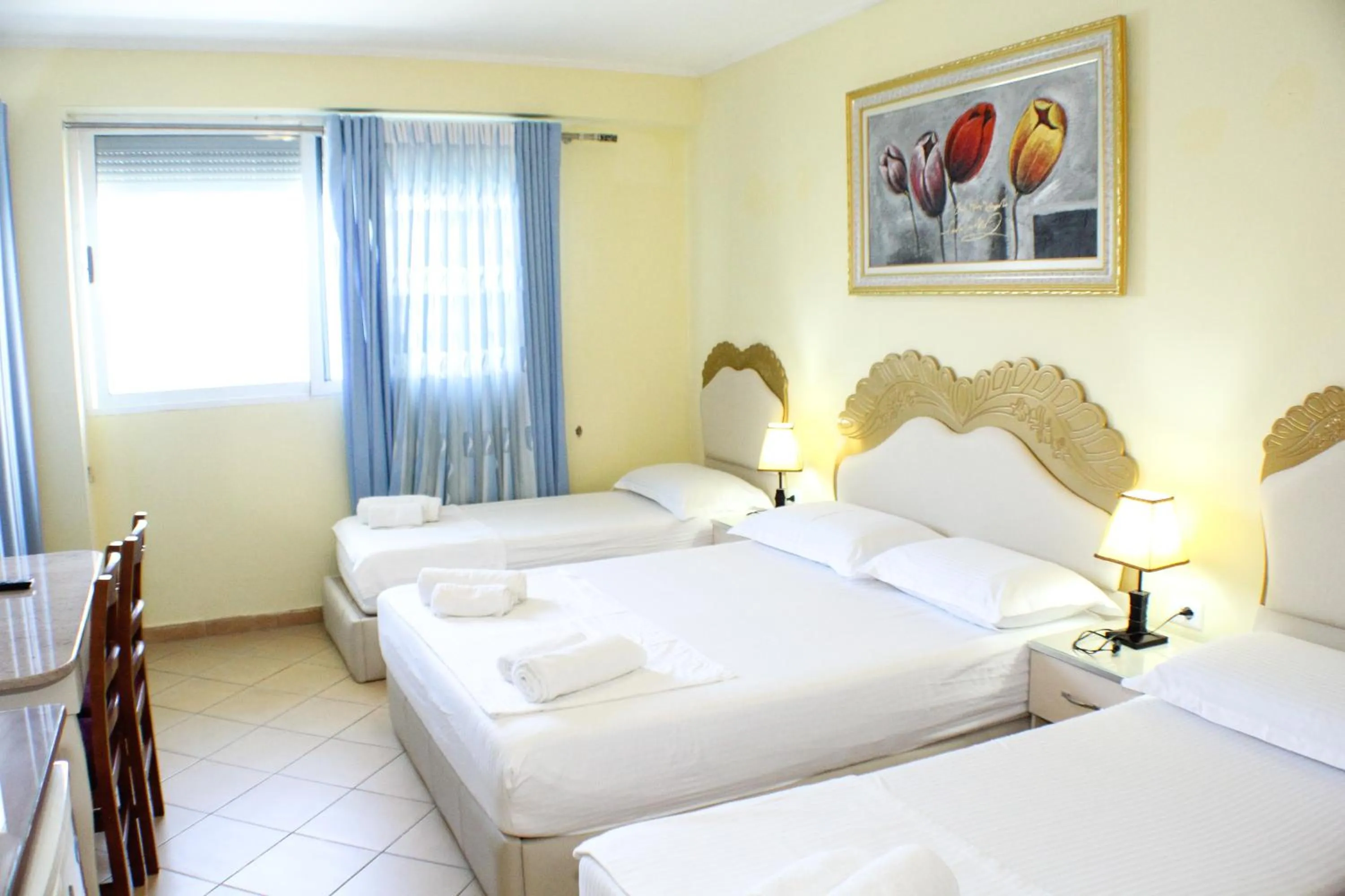 Bed in Republika Hotel