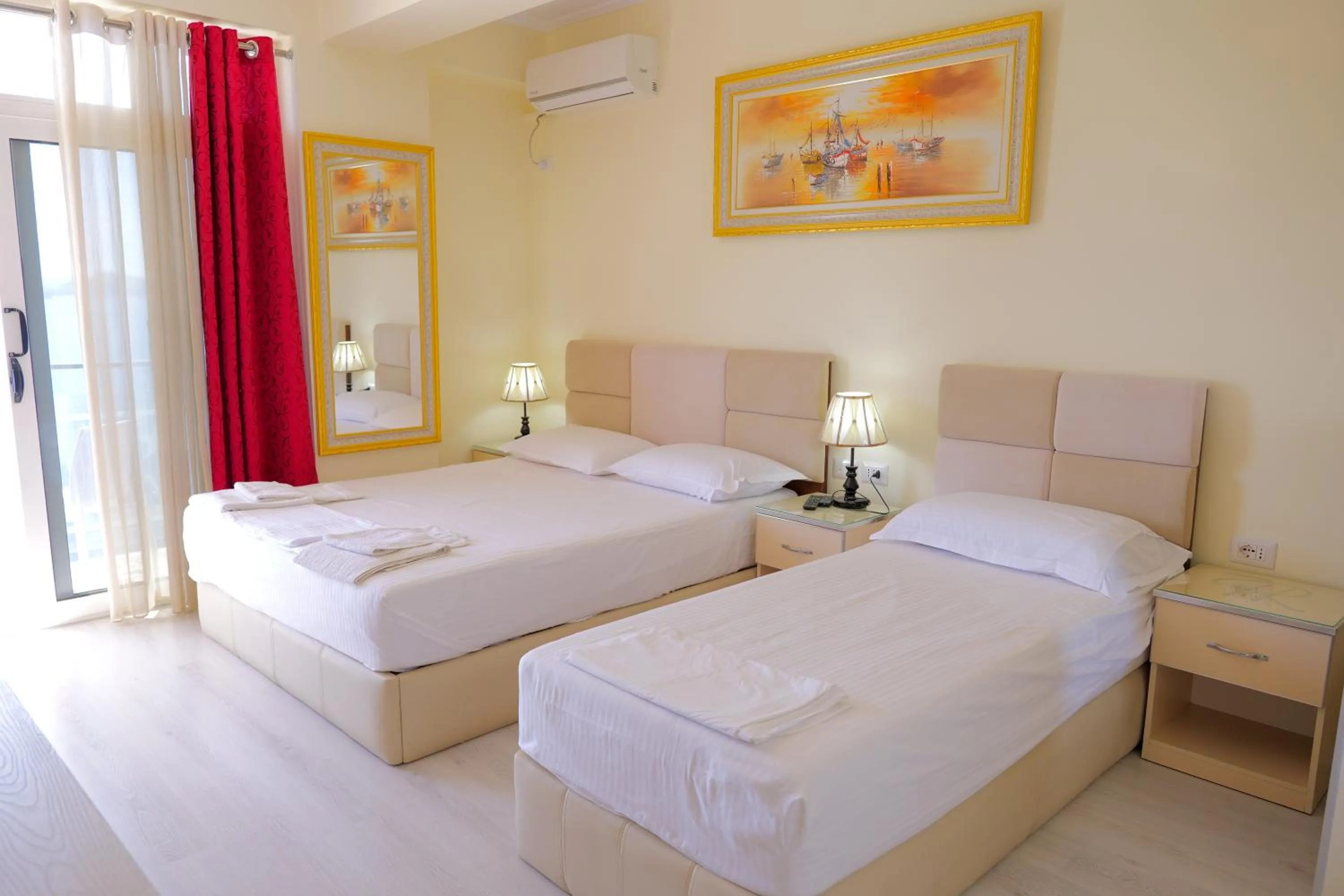 Bed in Republika Hotel