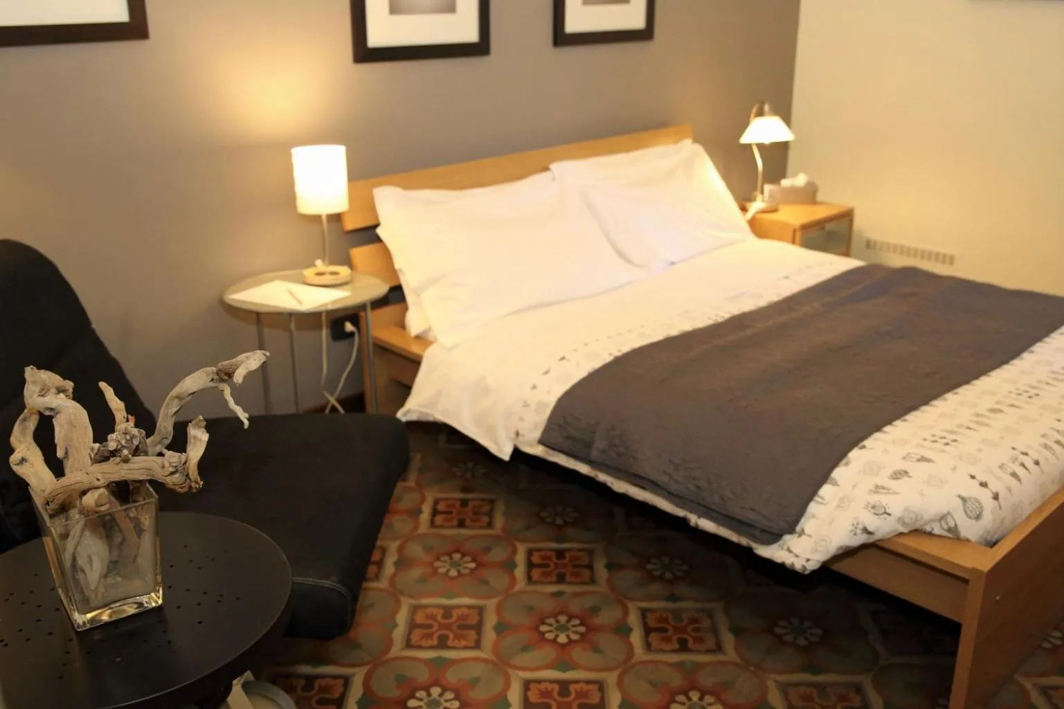 Decorative detail, Bed in Casa Barbero Charme B&B