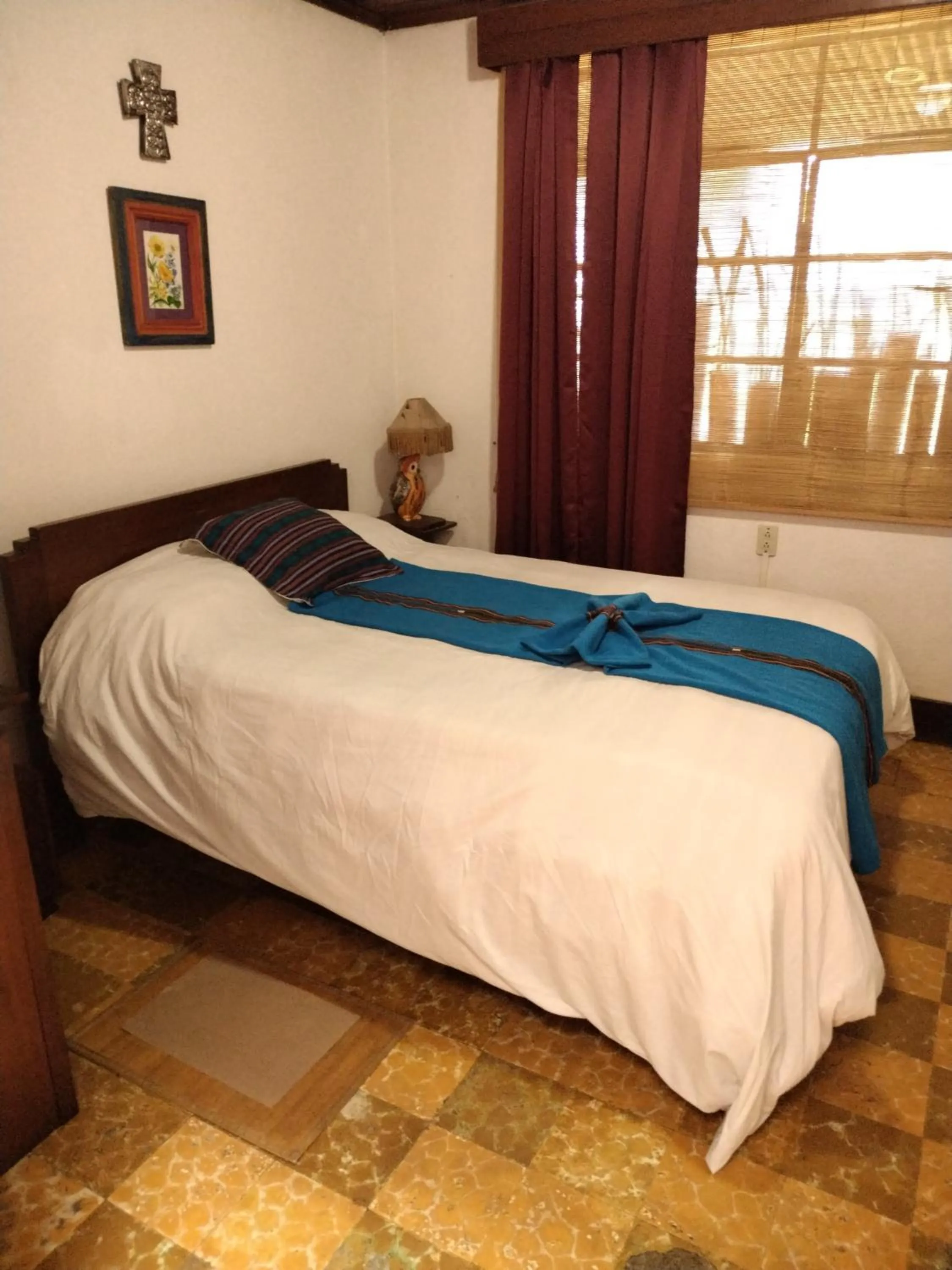 Bed in Hotel Casa Chapultepec