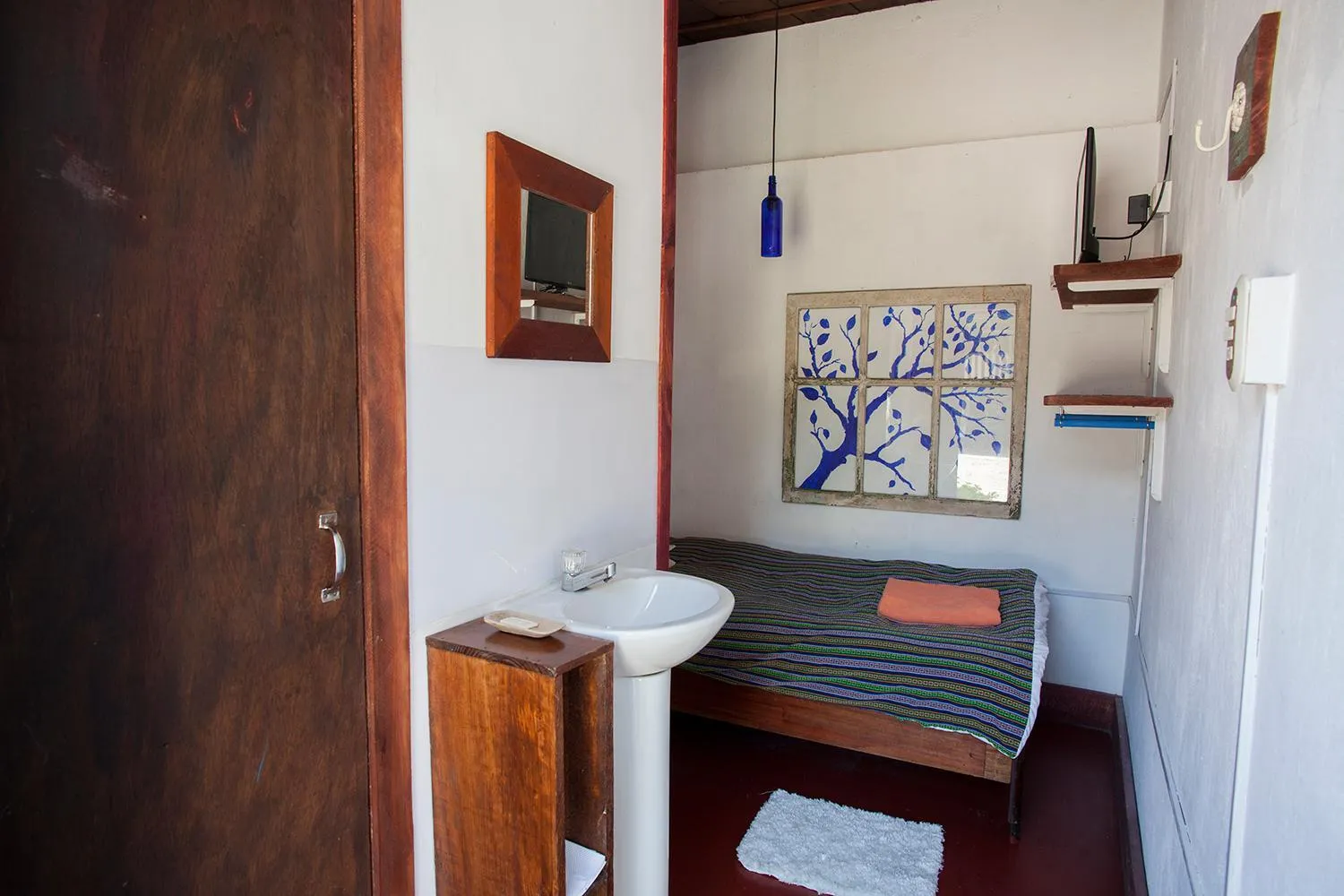 Bathroom, Bed in Hotel Casa Chapultepec