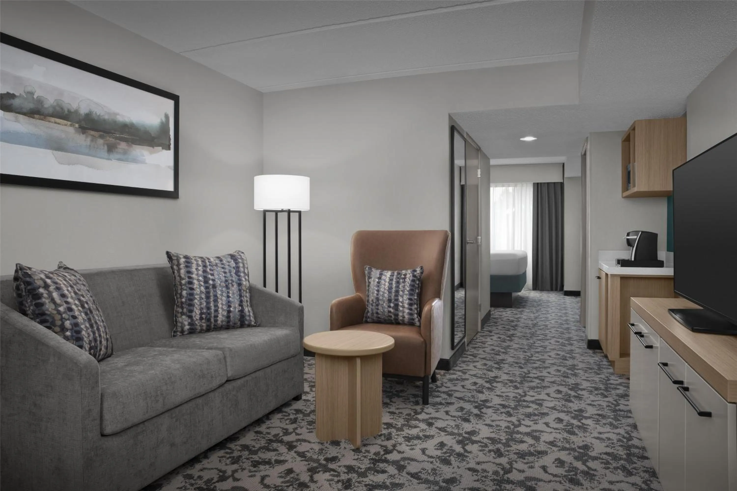 Living room in Hilton Garden Inn Auburn/Opelika