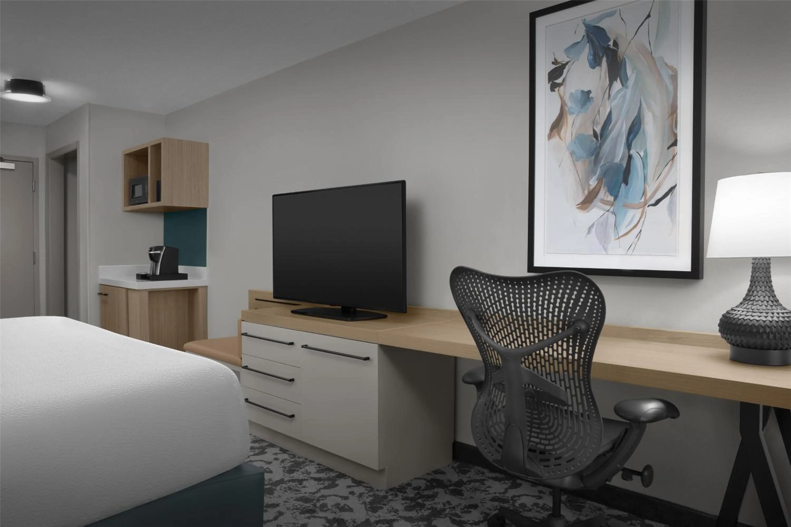 Bedroom, Bed in Hilton Garden Inn Auburn/Opelika