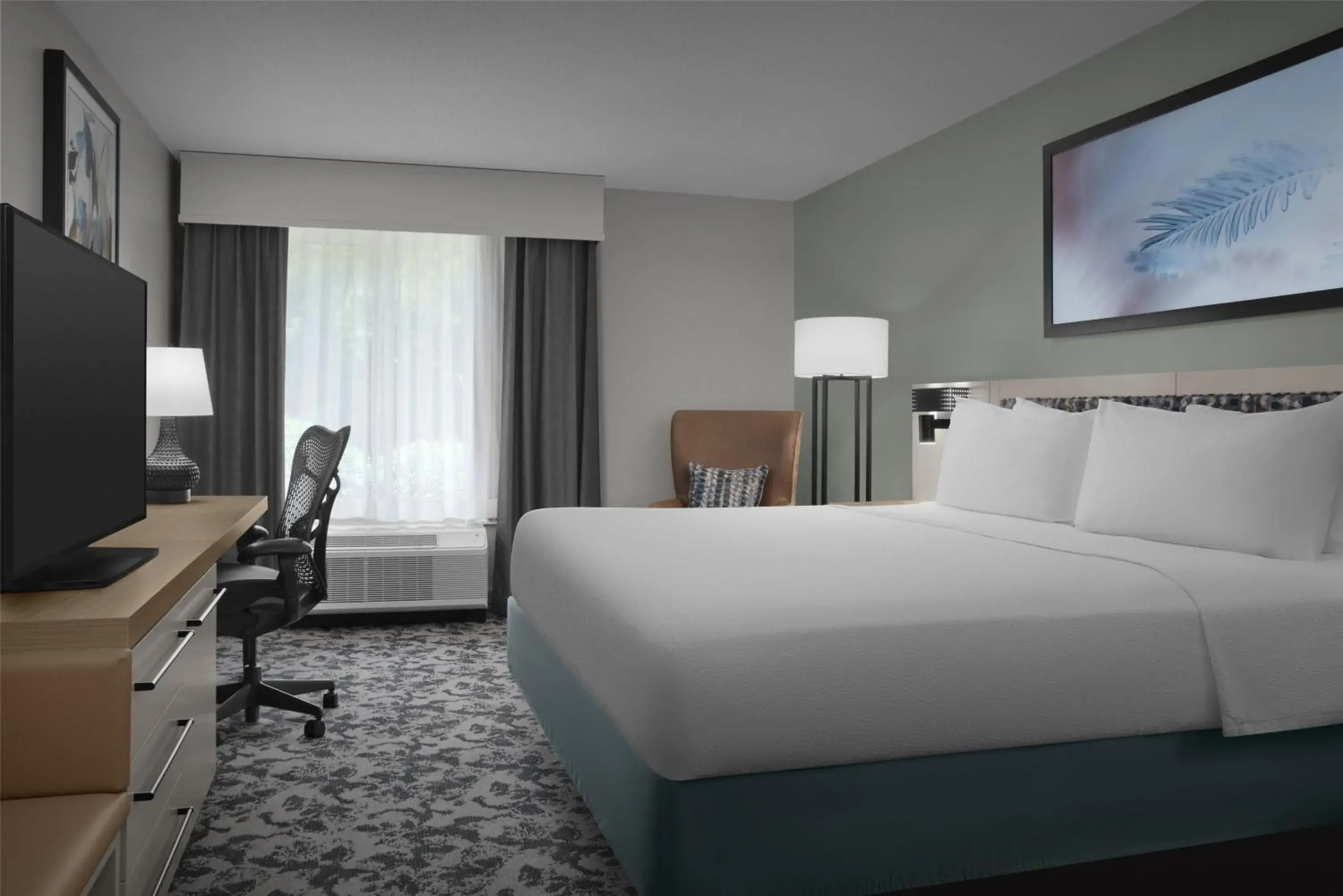 King Room in Hilton Garden Inn Auburn/Opelika King Room in Hilton Garden Inn Auburn/Opelika