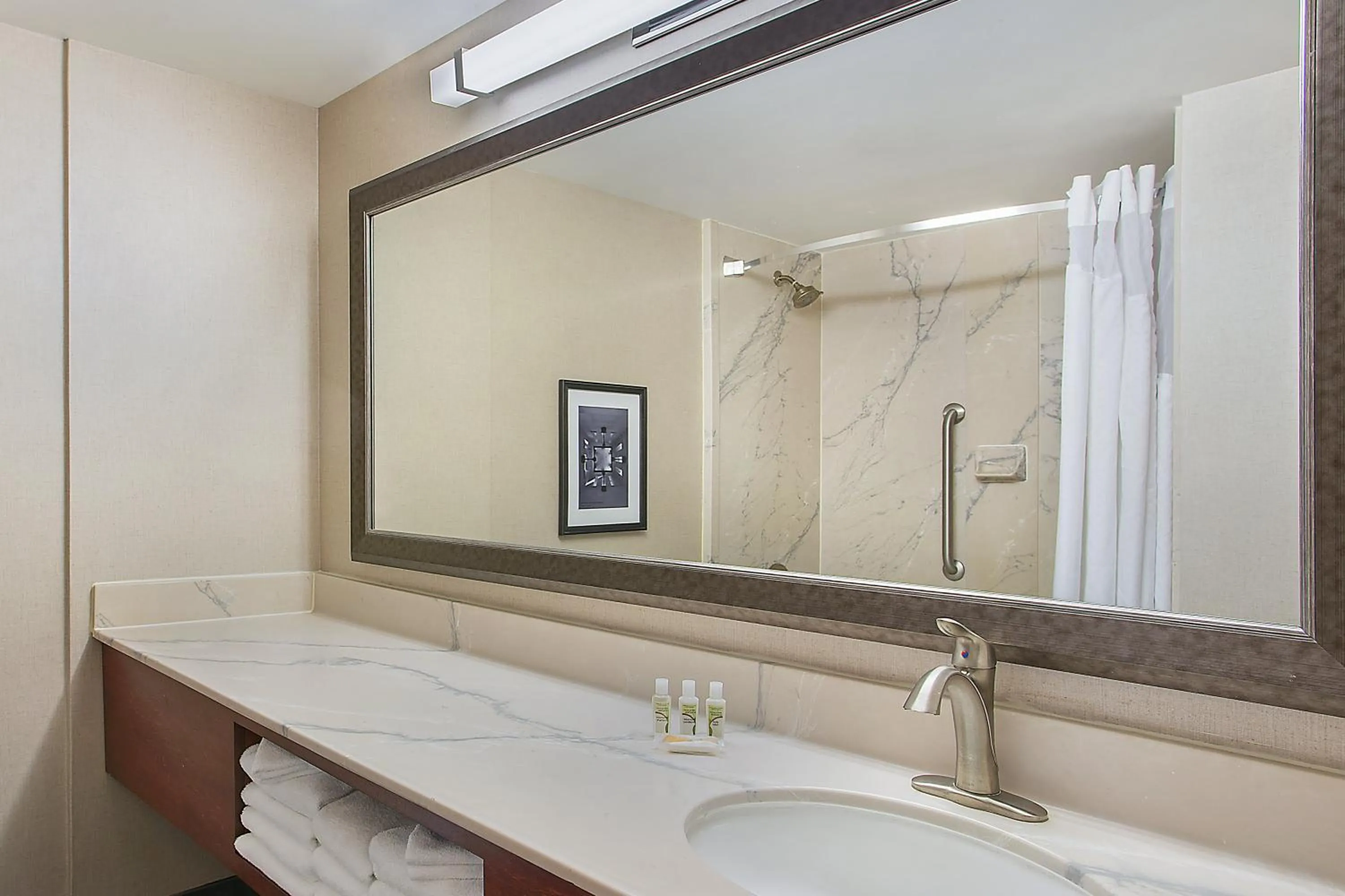 Bathroom in Holiday Inn University Plaza-Bowling Green by IHG