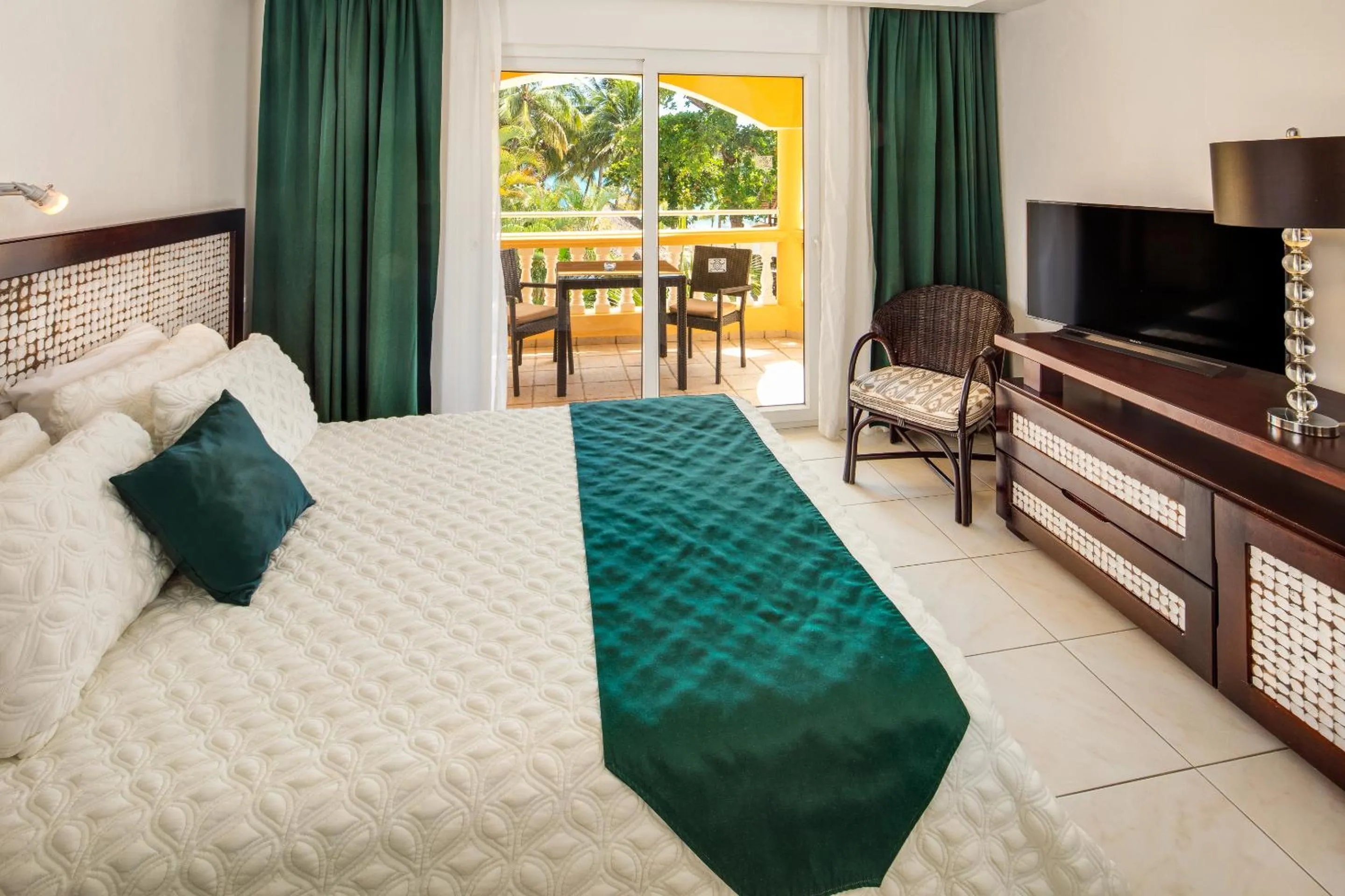 Bed in Hotel Villa Taina