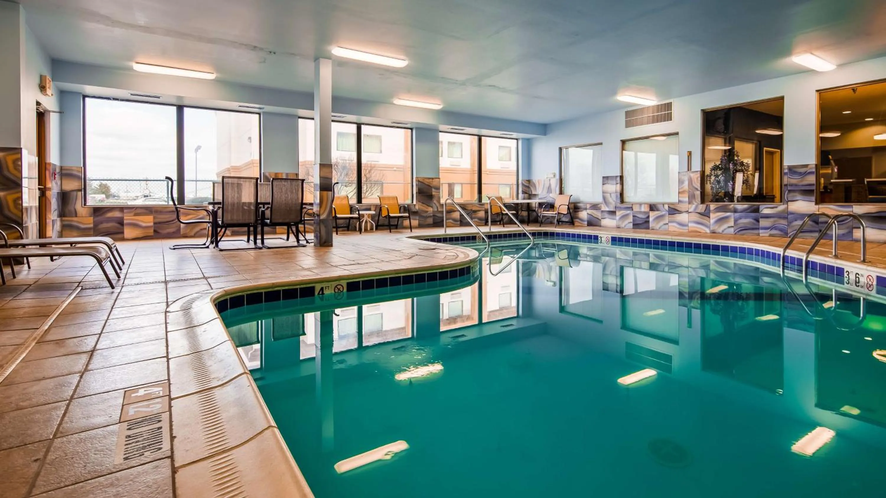 On site in Best Western Troy Hotel