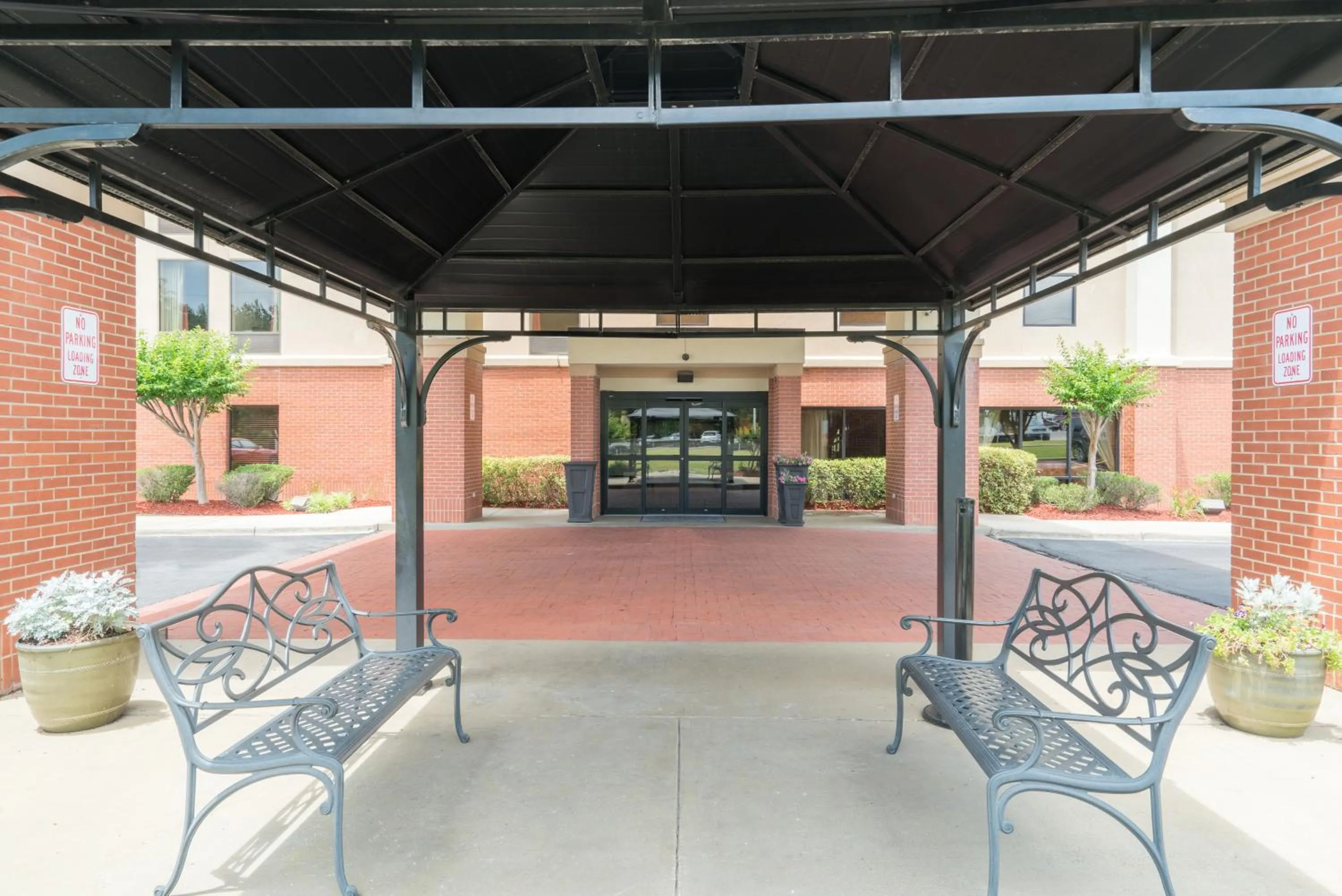 Balcony/Terrace in Hamilton Inn Birmingham-Bessemer