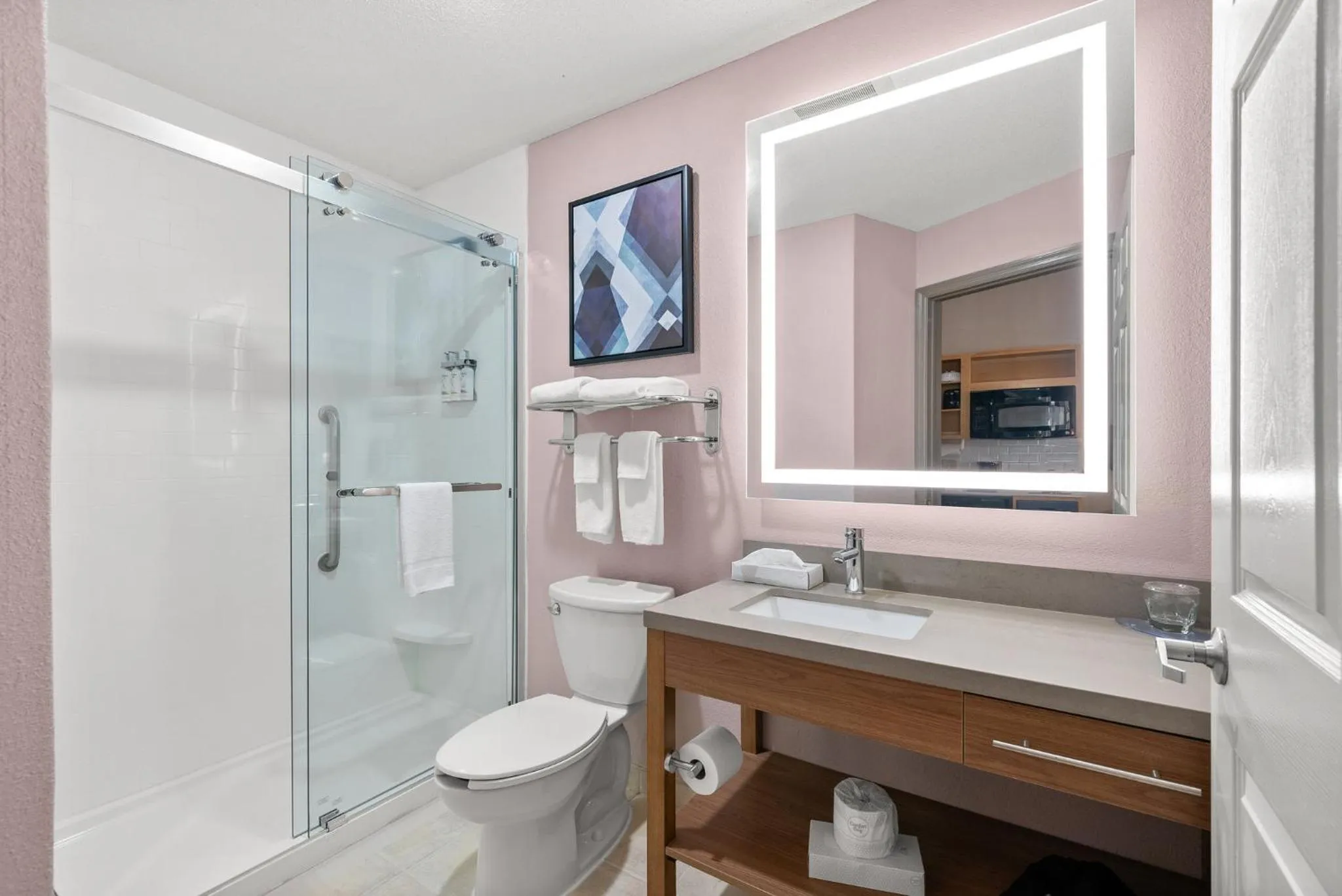 Photo of the whole room in Candlewood Suites Bordentown-Trenton by IHG