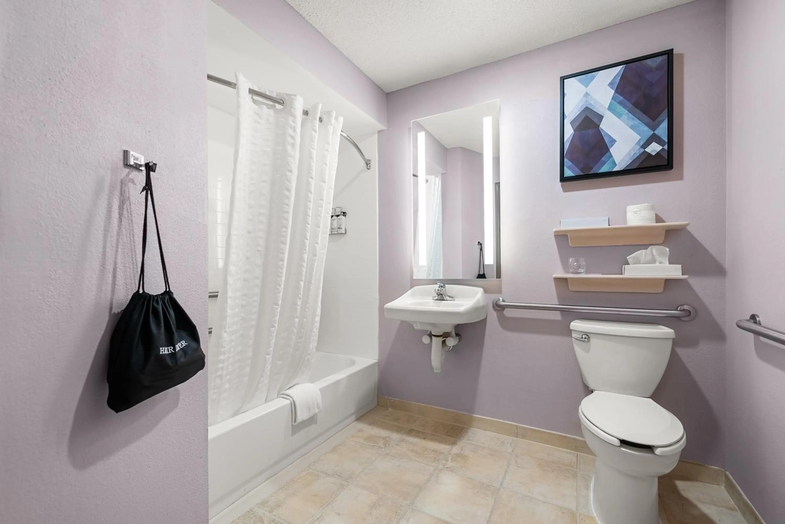 Bathroom in Candlewood Suites Bordentown-Trenton by IHG
