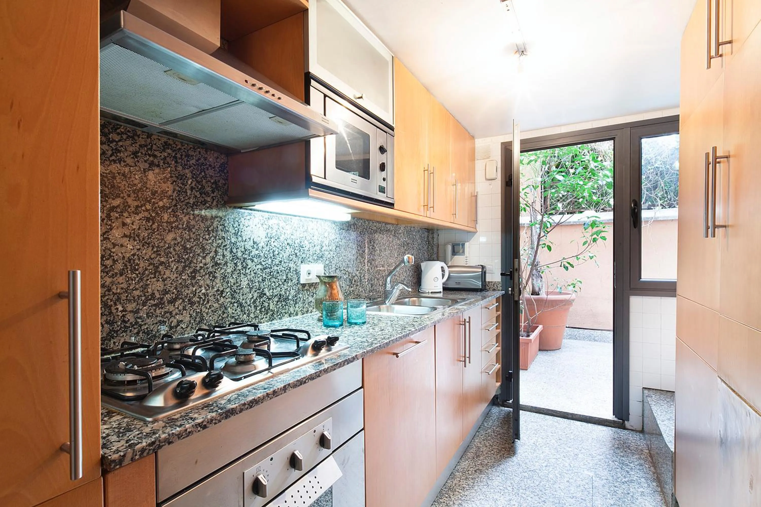 Kitchen or kitchenette in Apartment Barcelona Rentals - Park Güell Apartments