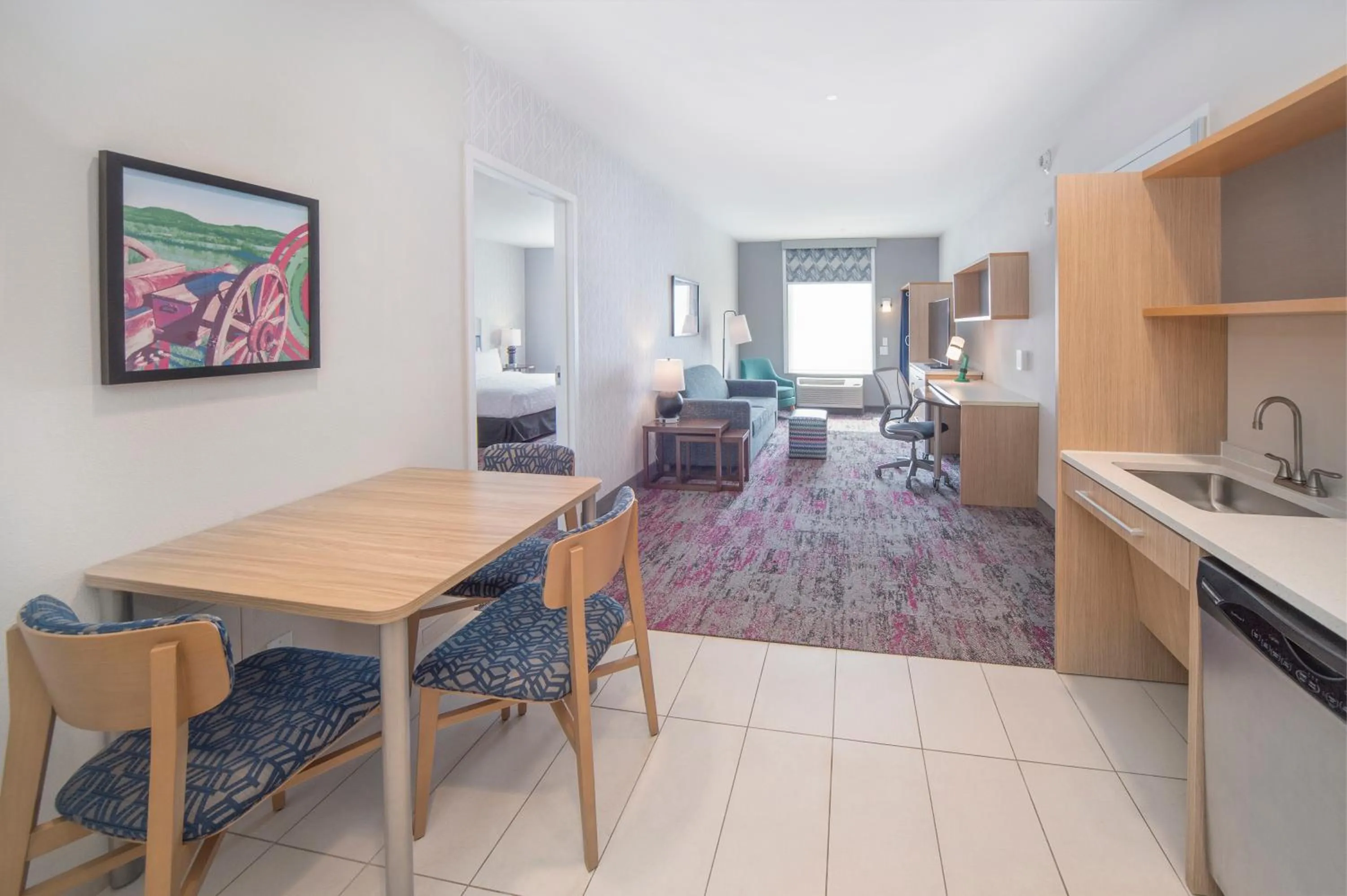 Living room in Home2 Suites by Hilton Saratoga Malta