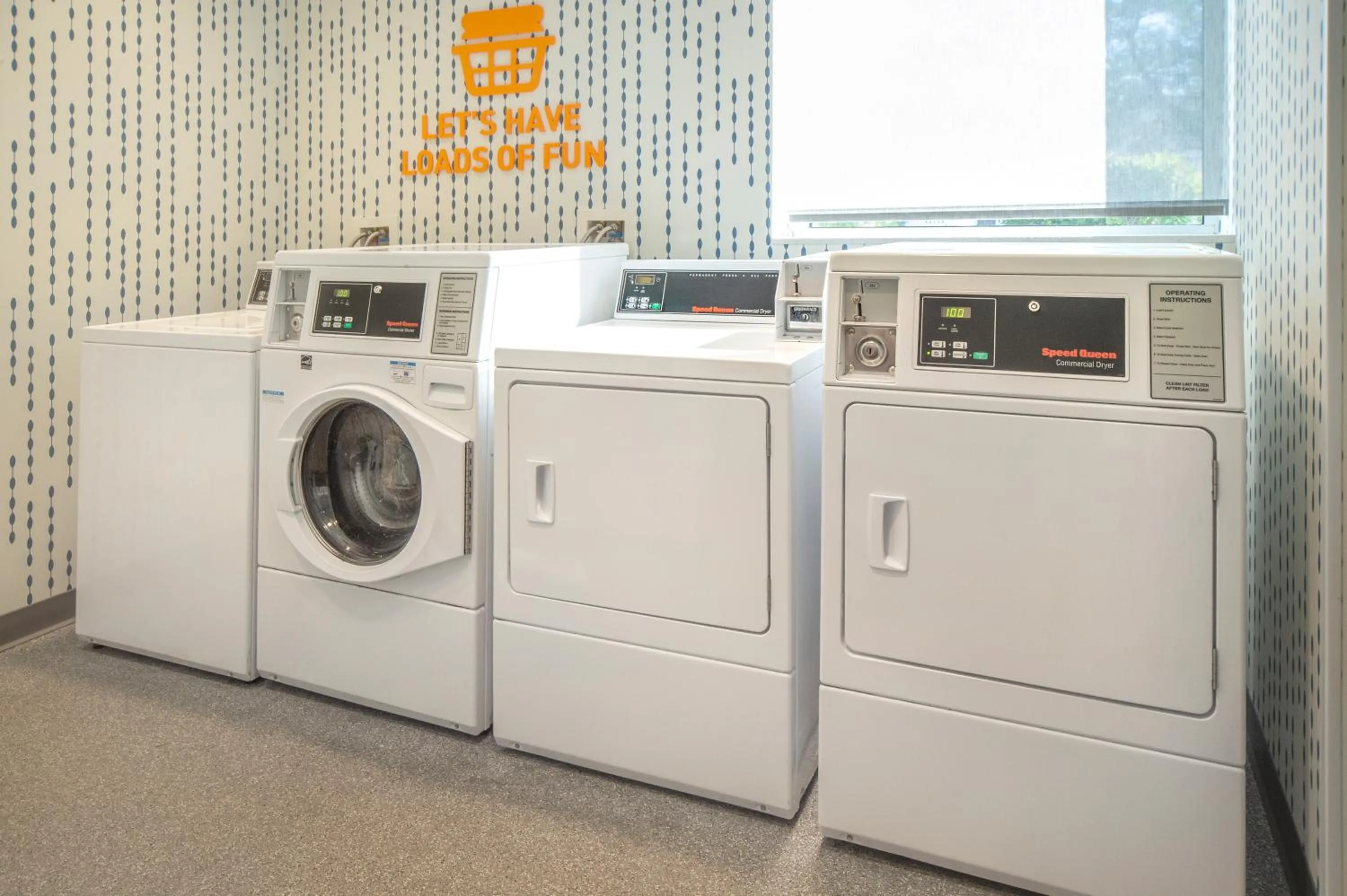 laundry in Home2 Suites by Hilton Saratoga Malta