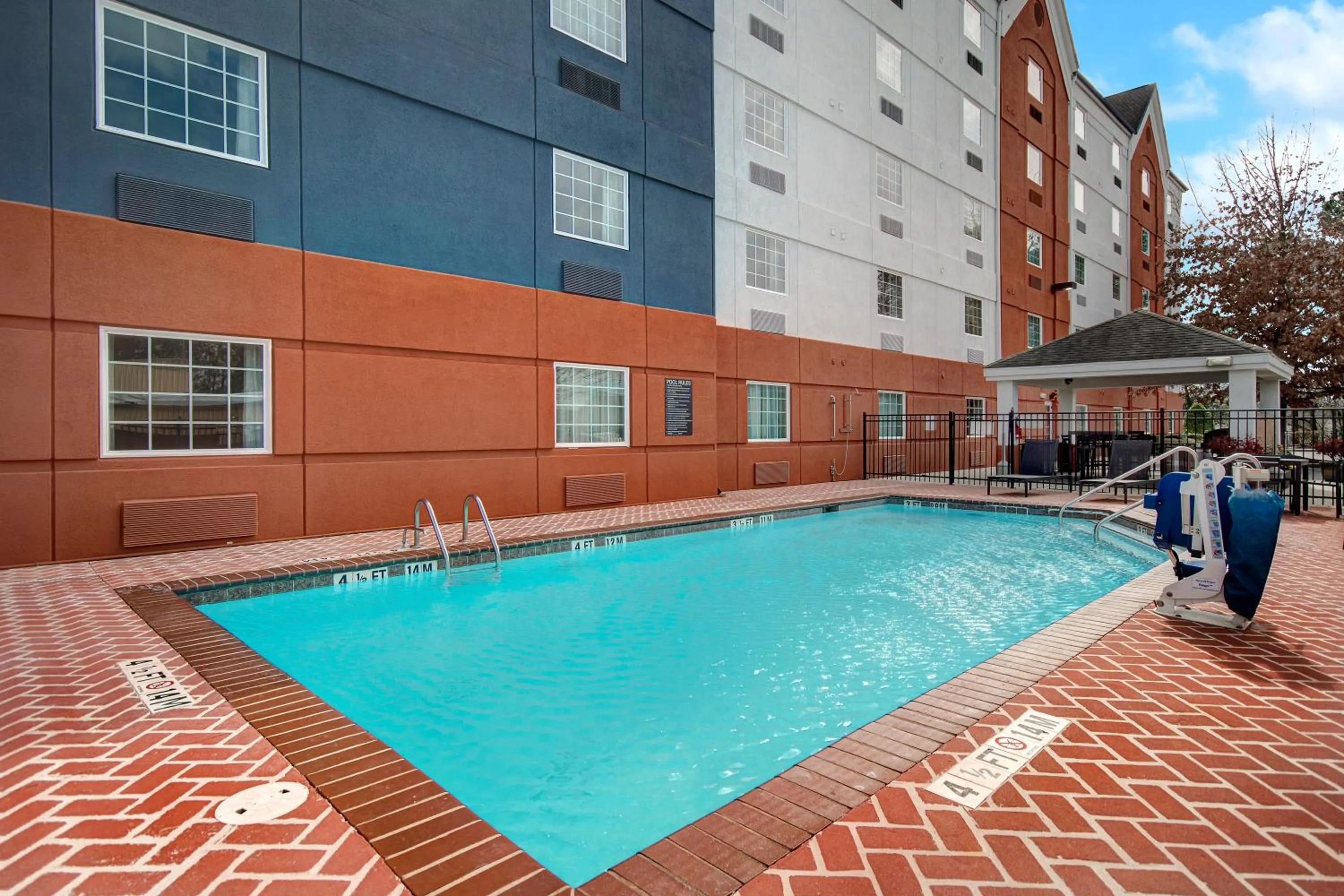 Pool view in Candlewood Suites Columbia-Fort Jackson by IHG