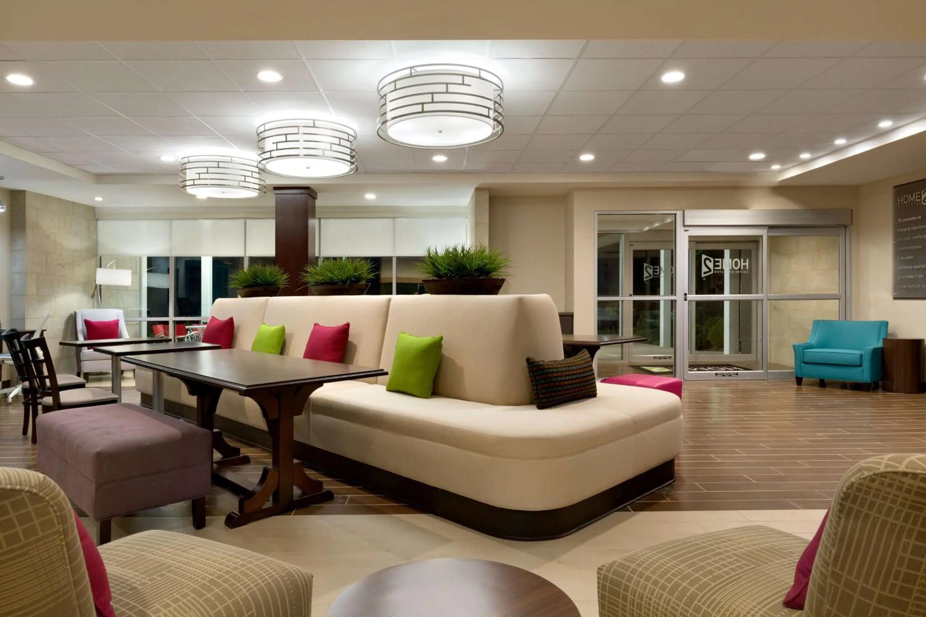 Lobby or reception in Home2 Suites by Hilton Cincinnati Liberty Township
