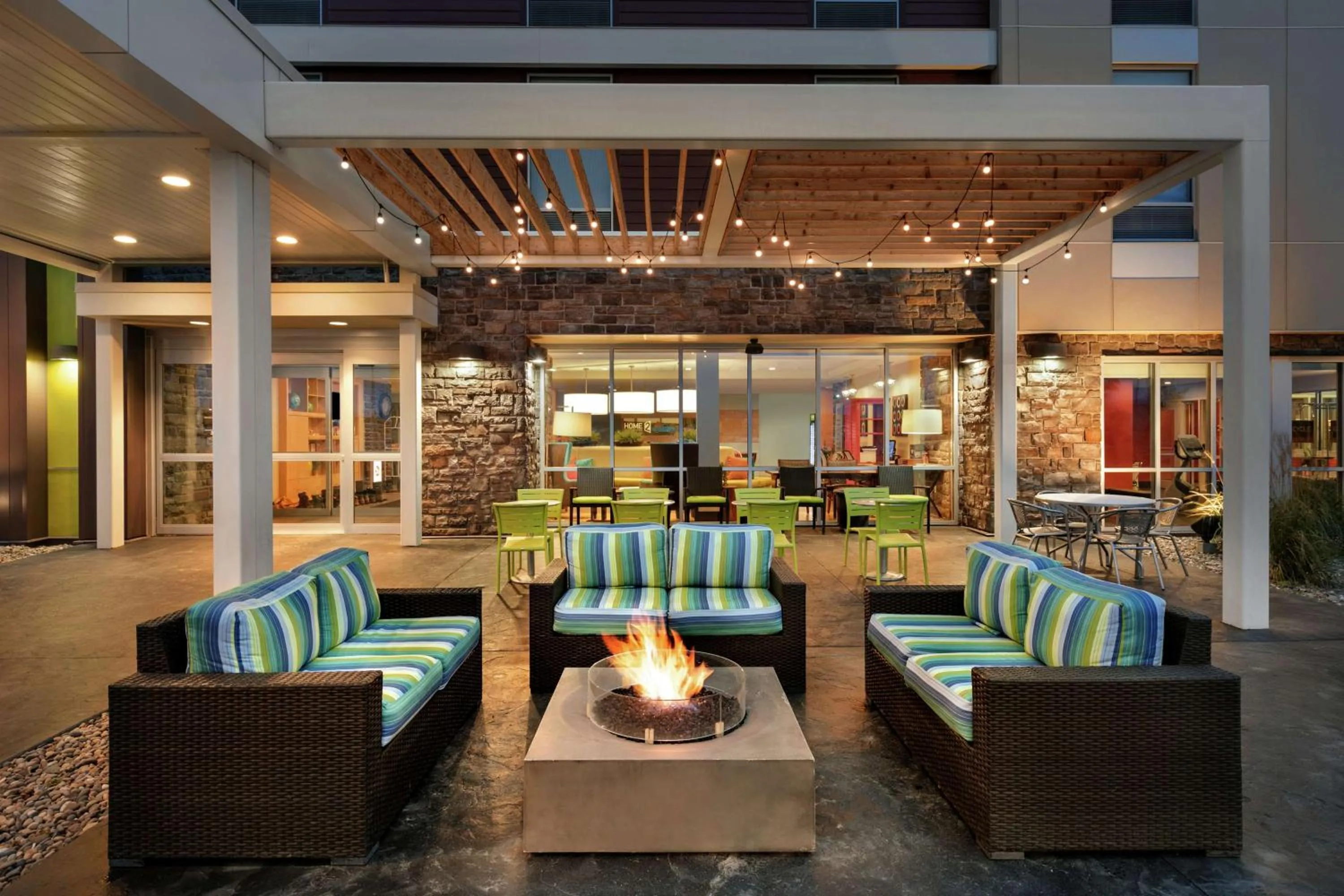 Patio in Home2 Suites by Hilton Fort St. John