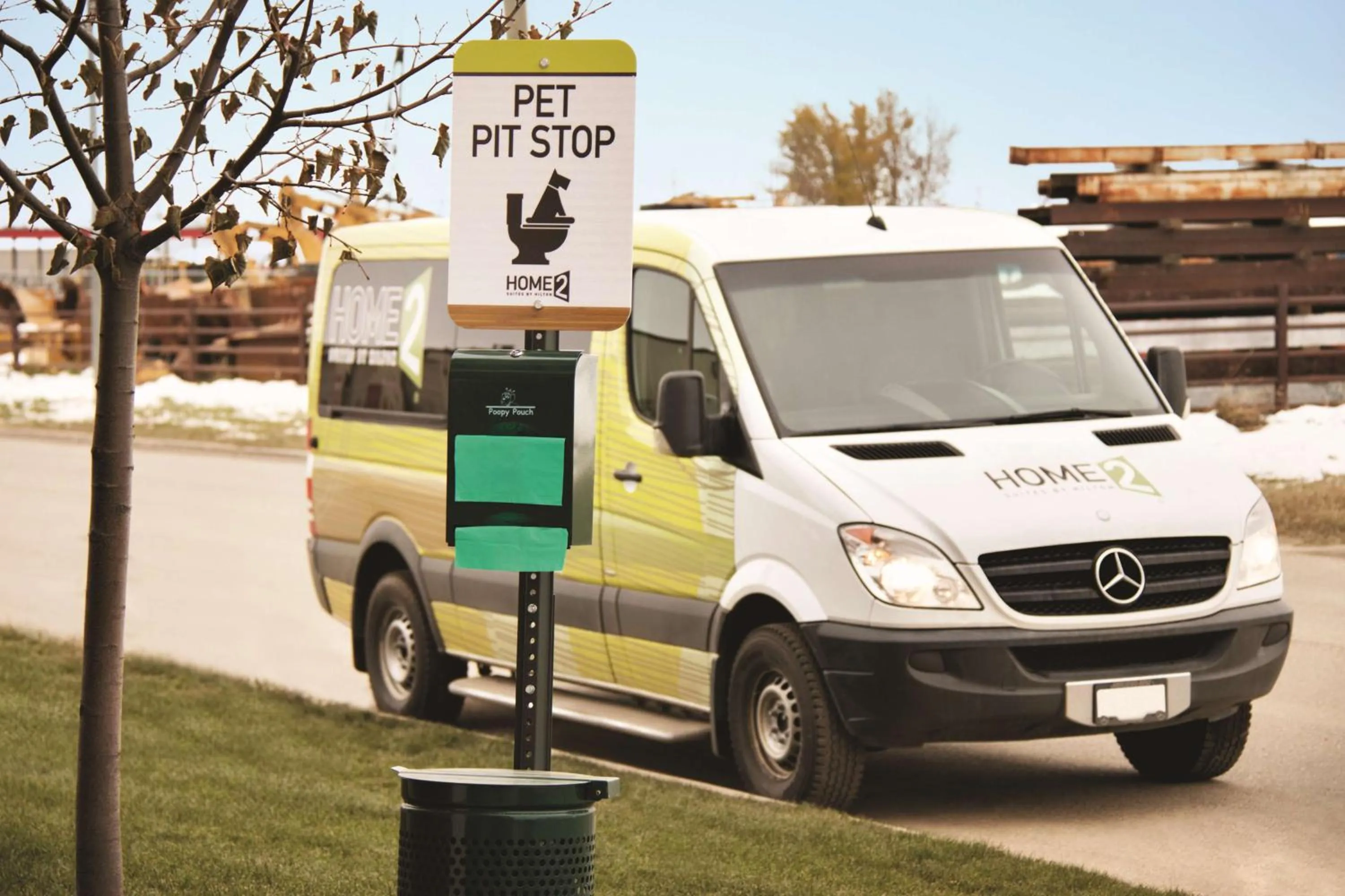 Property building in Home2 Suites by Hilton Fort St. John