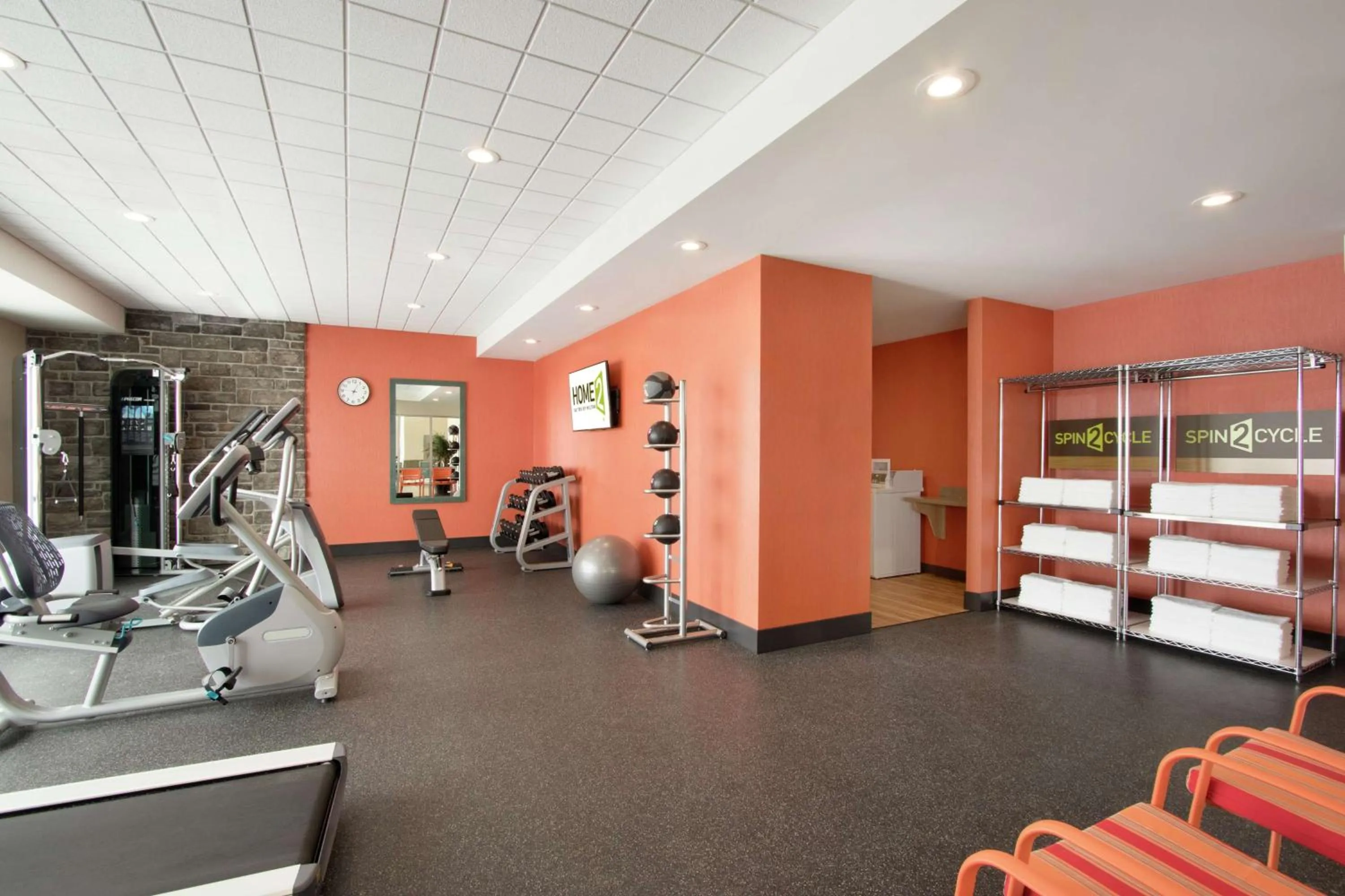 Fitness centre/facilities in Home2 Suites by Hilton Fort St. John