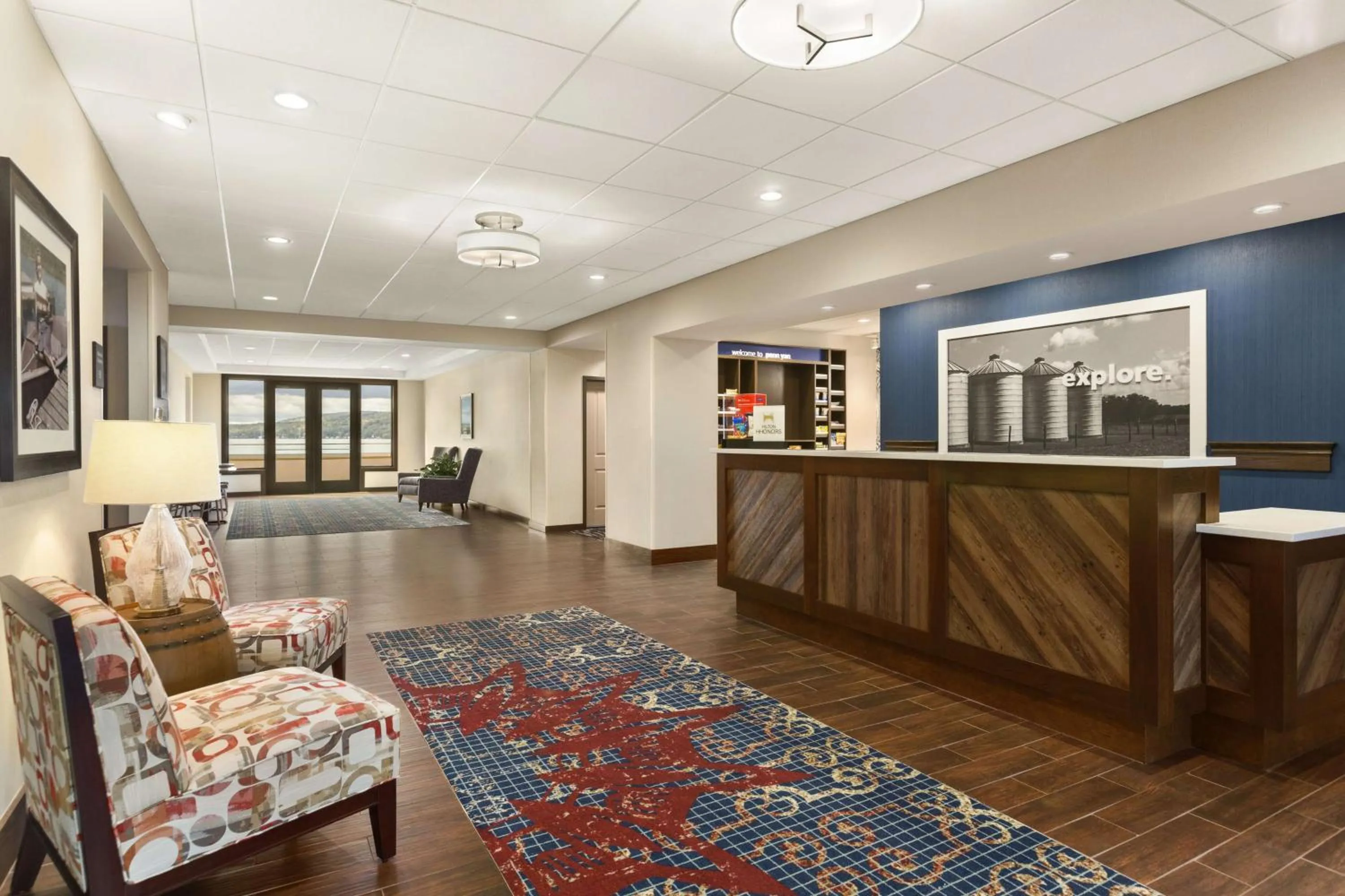 Property building in Hampton Inn Penn Yan, NY