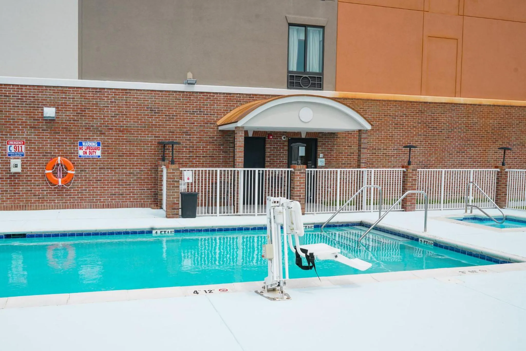 Swimming pool in Holiday Inn Express Hotel & Suites Hope Mills-Fayetteville Airport by IHG