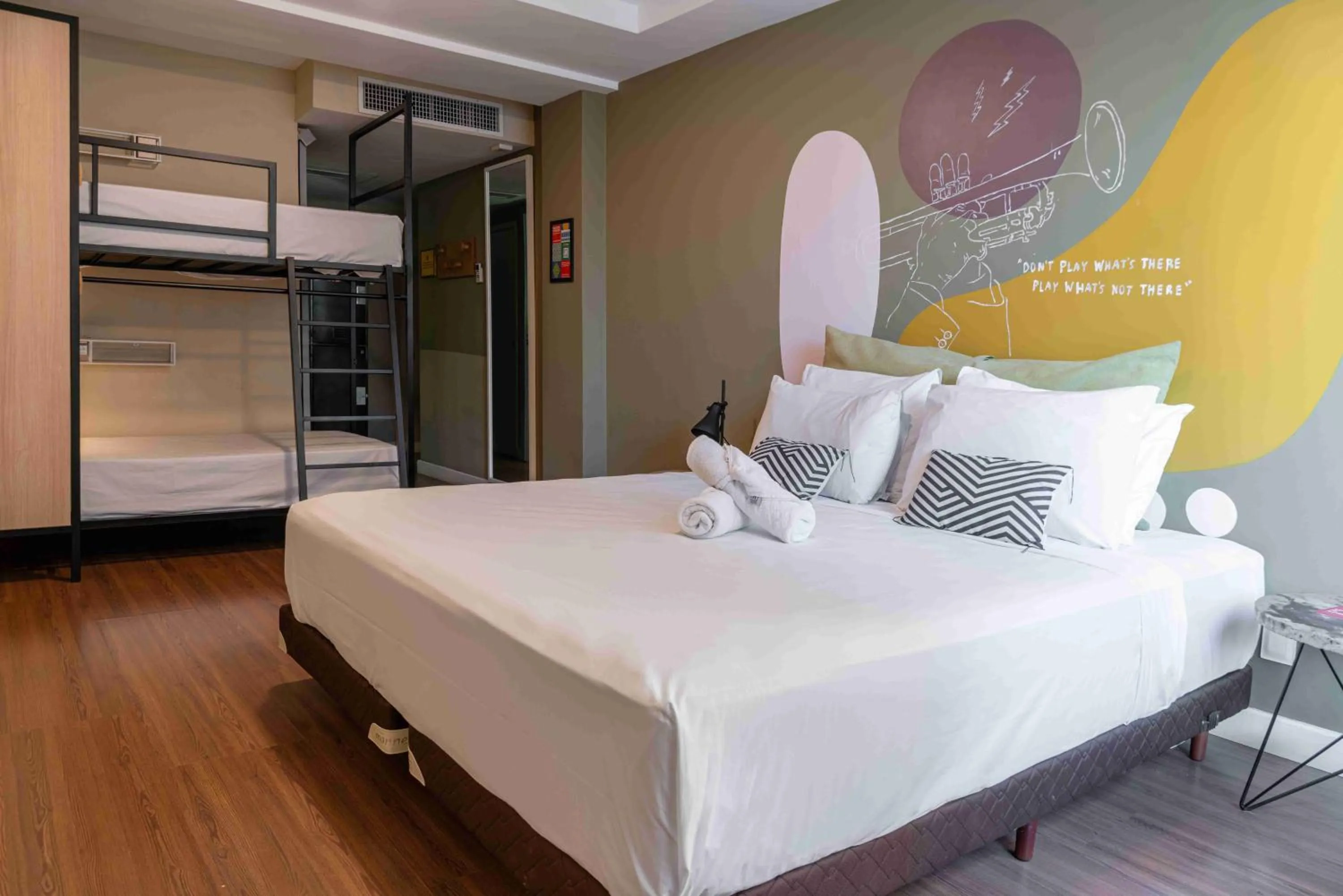 Bed in Selina Lapa Rio de Janeiro