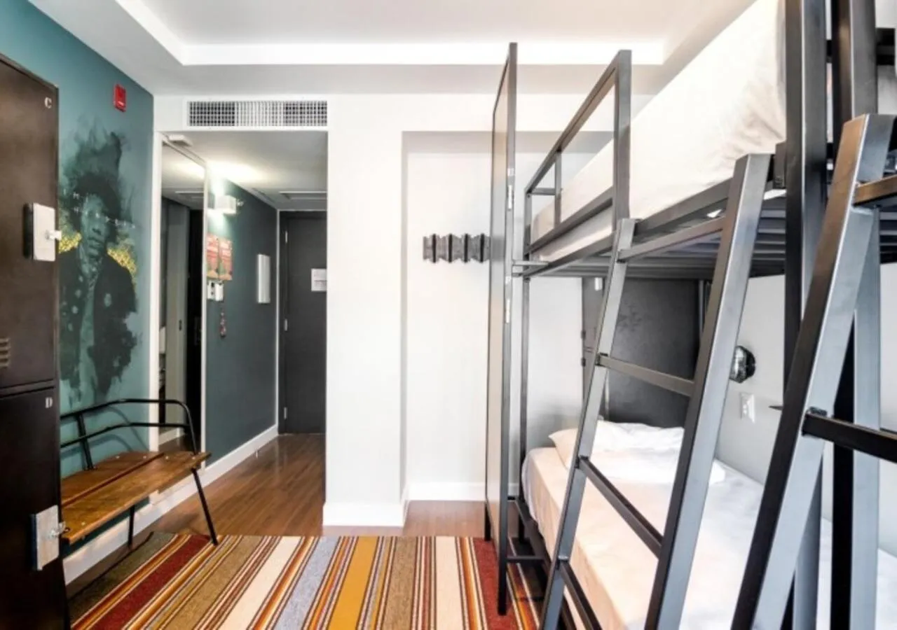 Bedroom, Bed in Selina Lapa Rio de Janeiro