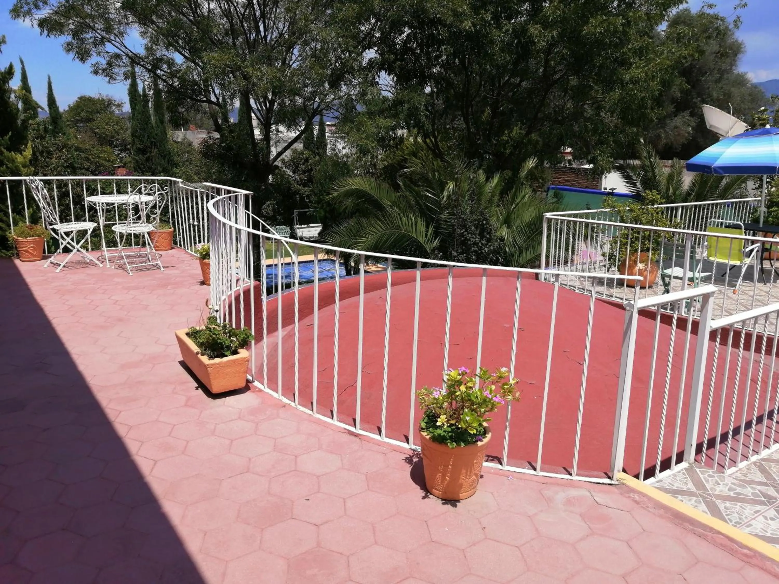 Balcony/Terrace in Hotel Elohim by Rotamundos