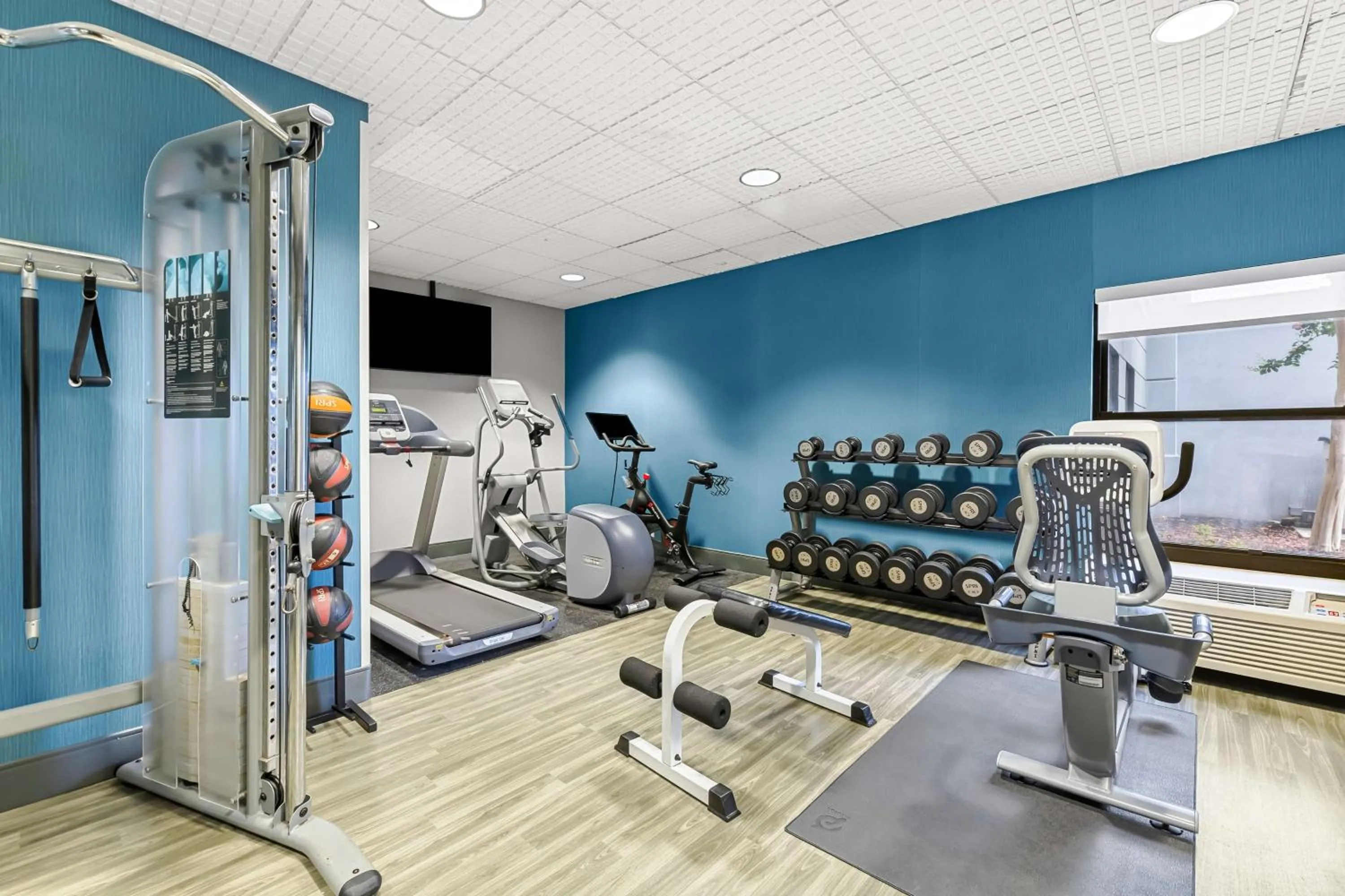 Fitness centre/facilities in Hampton Inn Florence Midtown near University of North Alabama