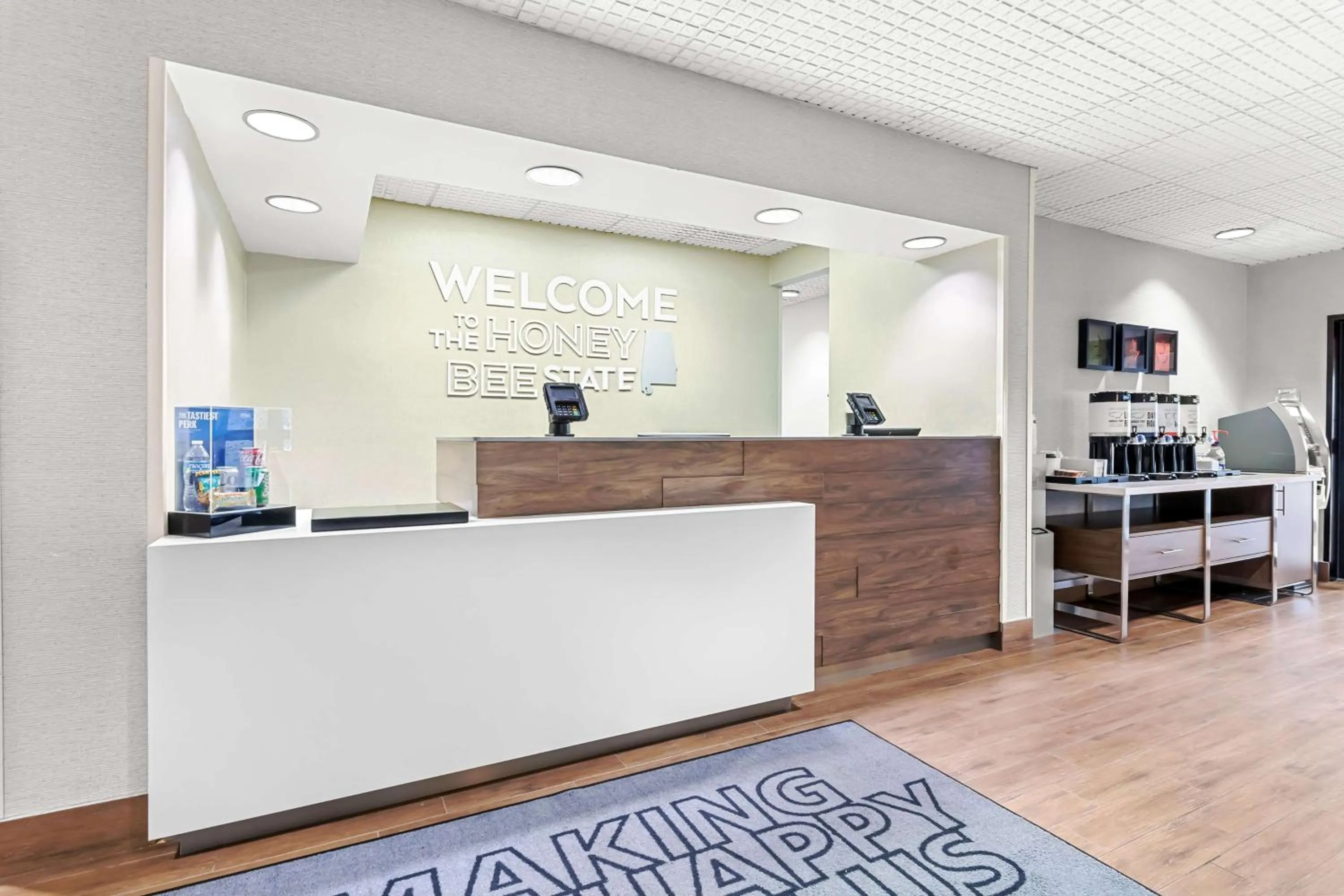 Lobby or reception in Hampton Inn Florence Midtown near University of North Alabama