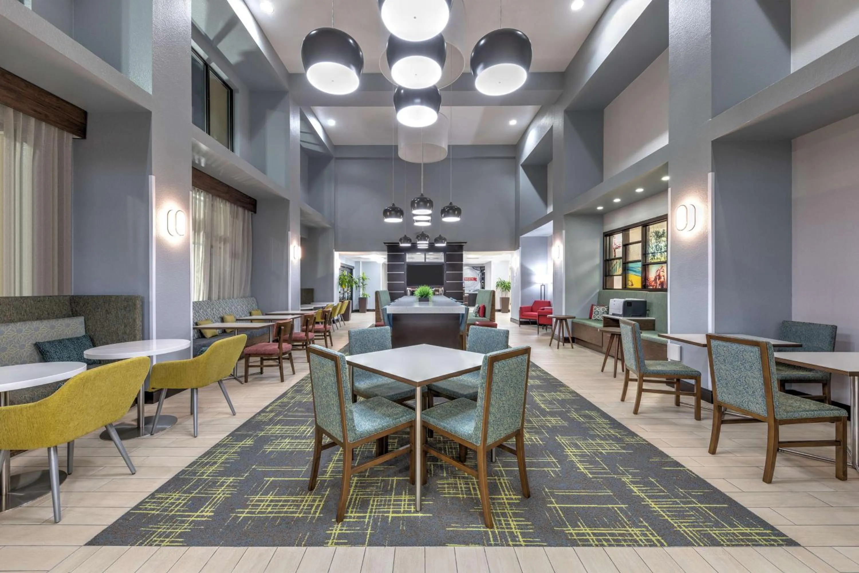 Lobby or reception in Hampton Inn and Suites Lake Jackson-Clute