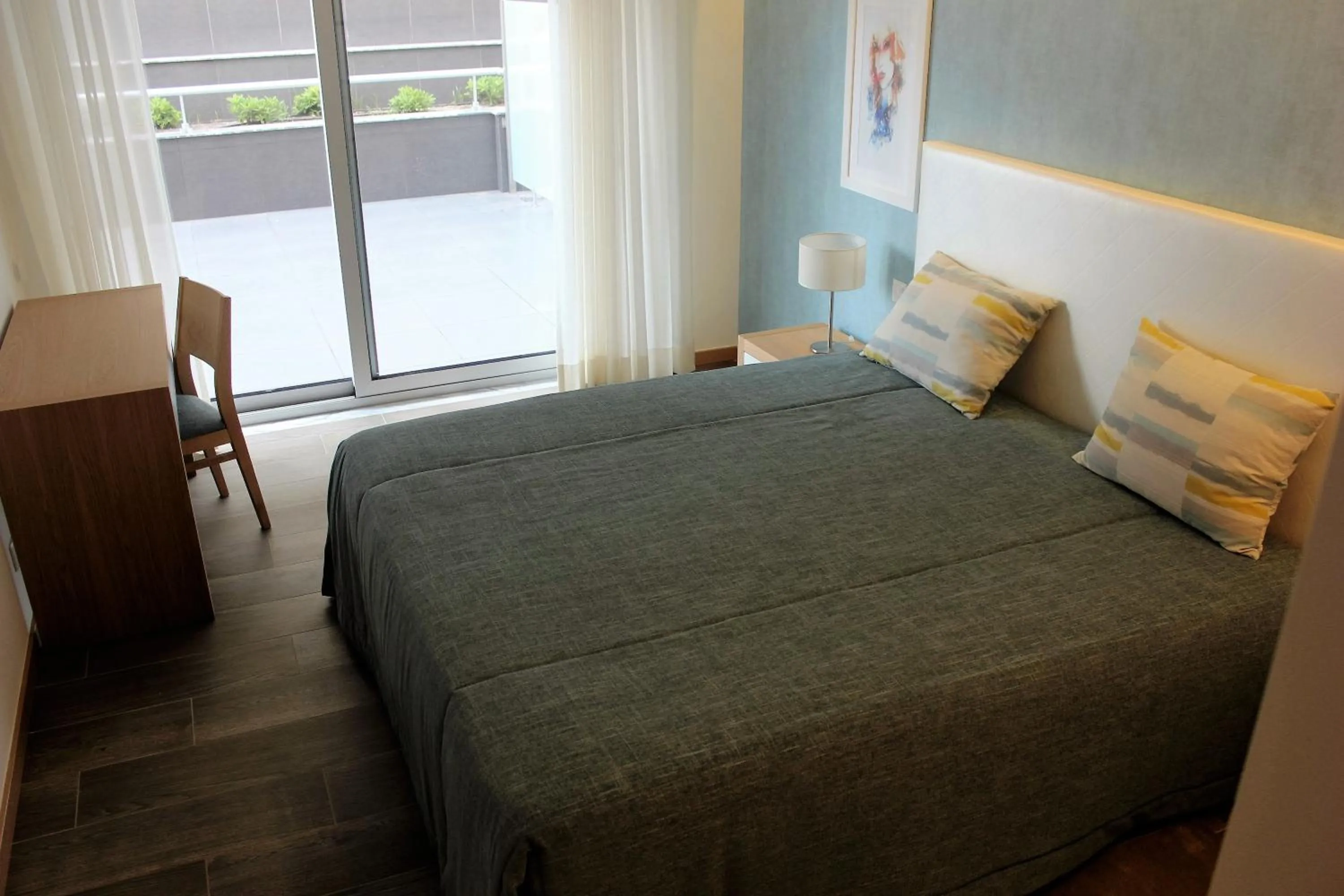 Bedroom, Bed in Apartamentos Turisticos da Nazare